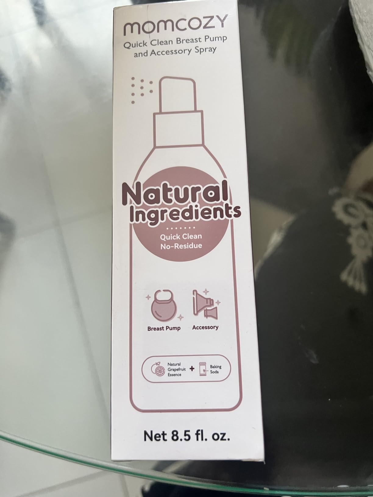 Momcozy Wearable Breast Pump, Hands Free Upgraded Mobile Flow | M9, App Discreet Control with Personalized Multi-Modes & 15 Levels, Wearable Breast Pump 24mm, 2 Pack Cozy Red - Customer Photo 2