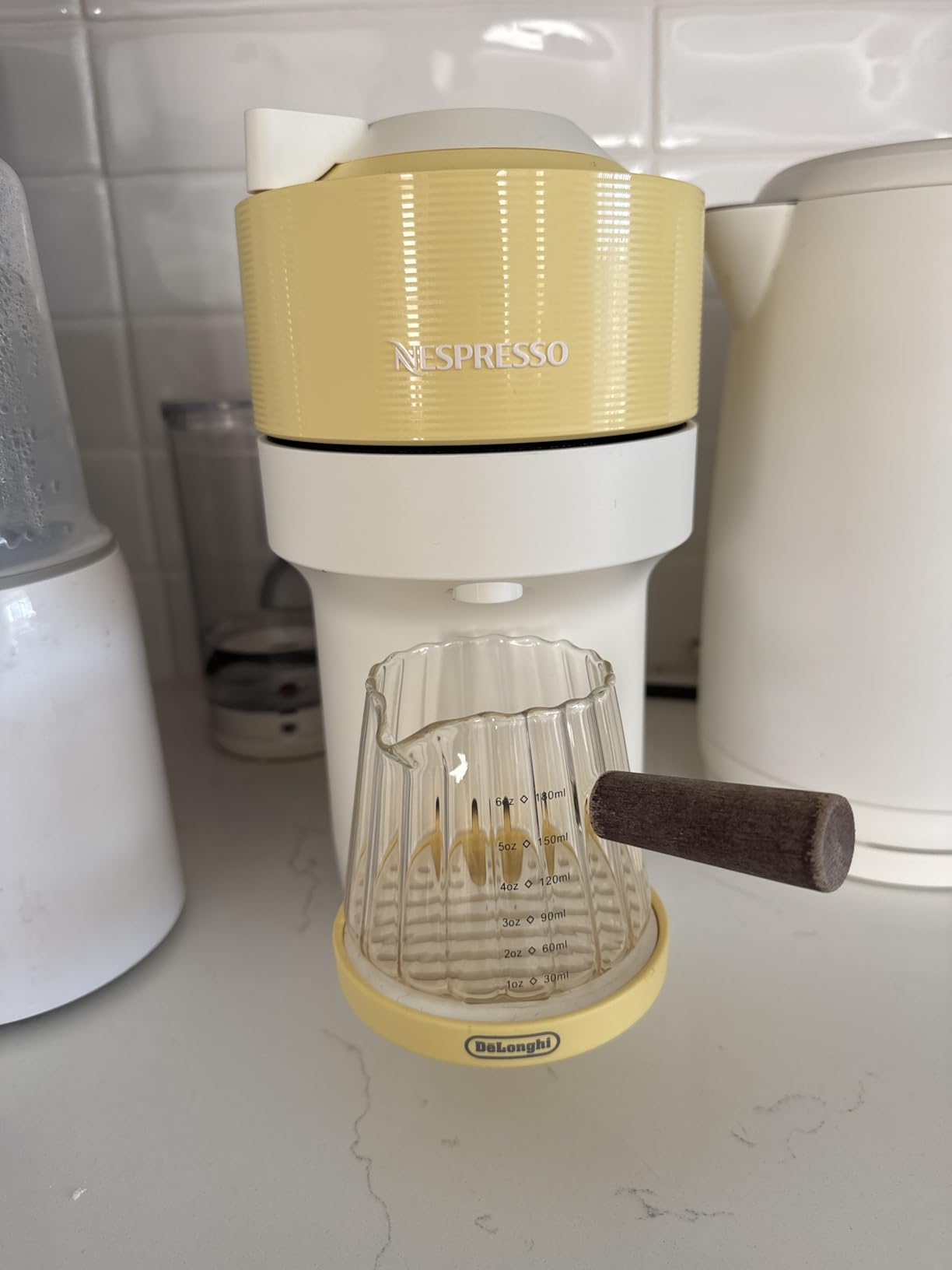 Nespresso Vertuo Pop+ Coffee and Espresso Machine by De'Longhi with Aeroccino Milk Frother, Liquorice Black - Customer Photo 1