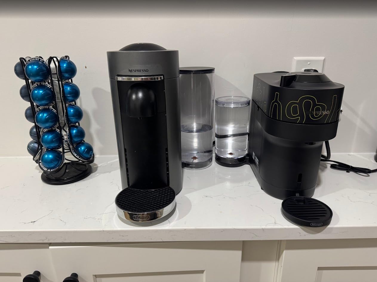 Nespresso Vertuo Pop+ Coffee and Espresso Machine by De'Longhi with Aeroccino Milk Frother, Liquorice Black - Customer Photo 2