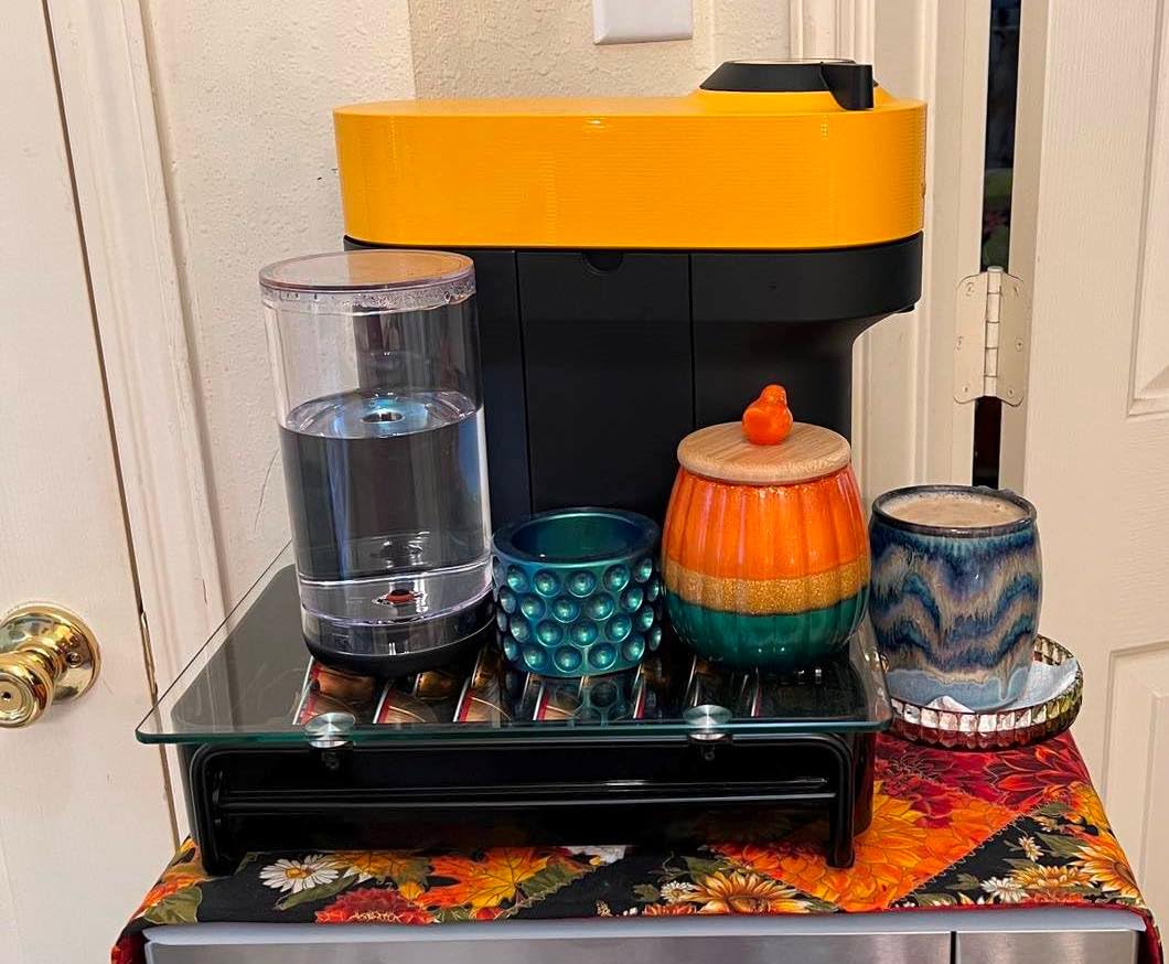 Nespresso Vertuo Pop+ Coffee and Espresso Machine by De'Longhi, Liquorice Black - Customer Photo 4