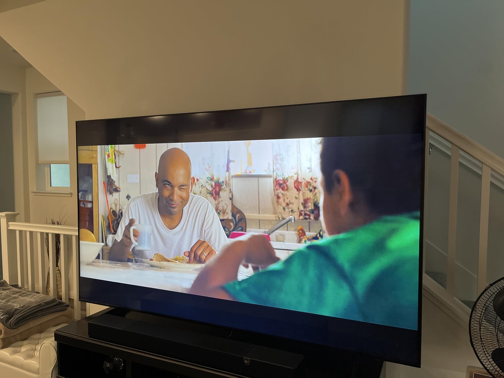 Samsung 65-Inch Class QLED Q7F Series Samsung Vision AI Smart TV (2025 Model, 65Q7F) Quantum HDR, Object Tracking Sound Lite, Q4 AI Gen1 Processor, 4K upscaling, Gaming Hub, Alexa Built-in Customer Review Samsung 65-Inch Class QLED Q7F Series Samsung Vision AI Smart TV (2025 Model, 65Q7F) Quantum HDR, Object Tracking Sound Lite, Q4 AI Gen1 Processor, 4K upscaling, Gaming Hub, Alexa Built-in - Customer Photo 1