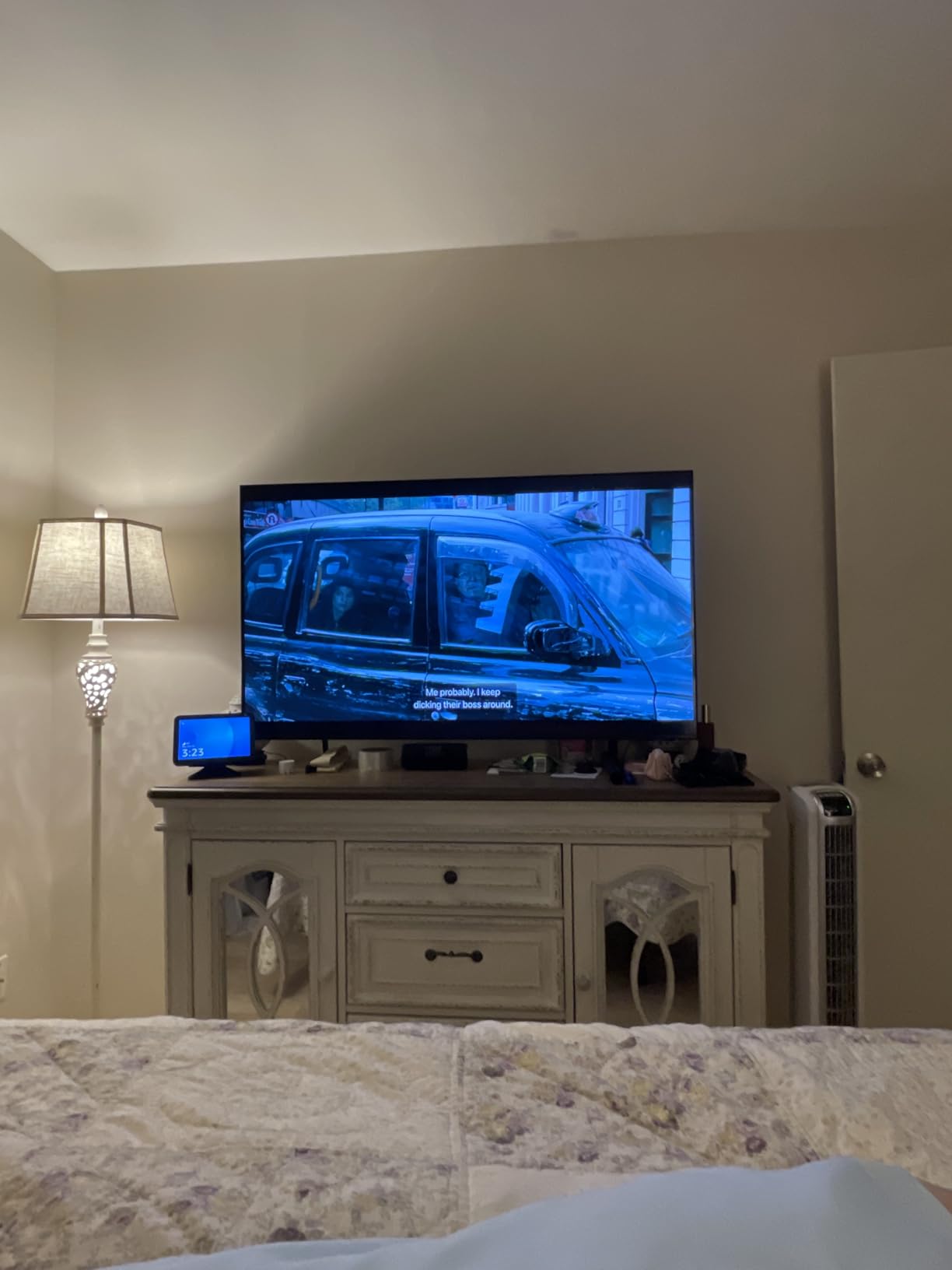 Samsung 65-Inch Class QLED Q7F Series Samsung Vision AI Smart TV (2025 Model, 65Q7F) Quantum HDR, Object Tracking Sound Lite, Q4 AI Gen1 Processor, 4K upscaling, Gaming Hub, Alexa Built-in - Customer Photo 3