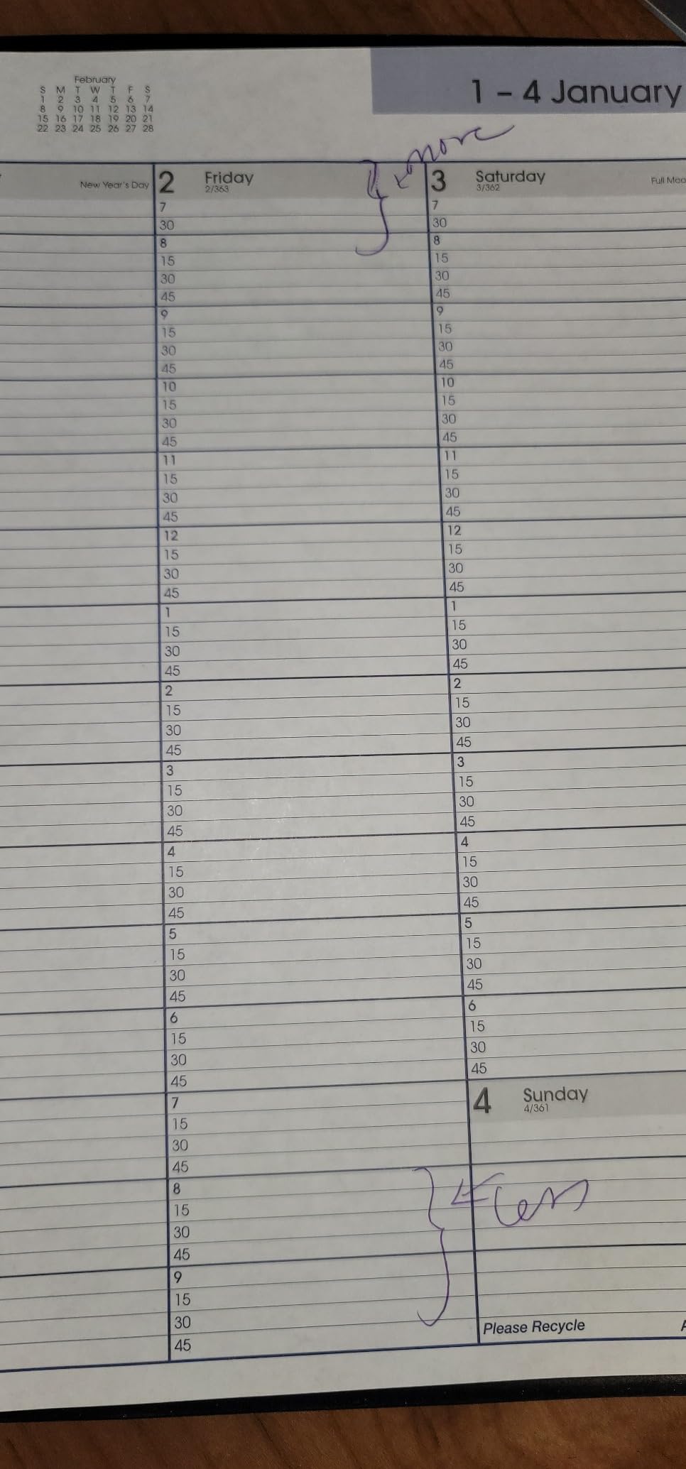 AT-A-GLANCE 2026 Appointment Book Planner, Weekly, 8