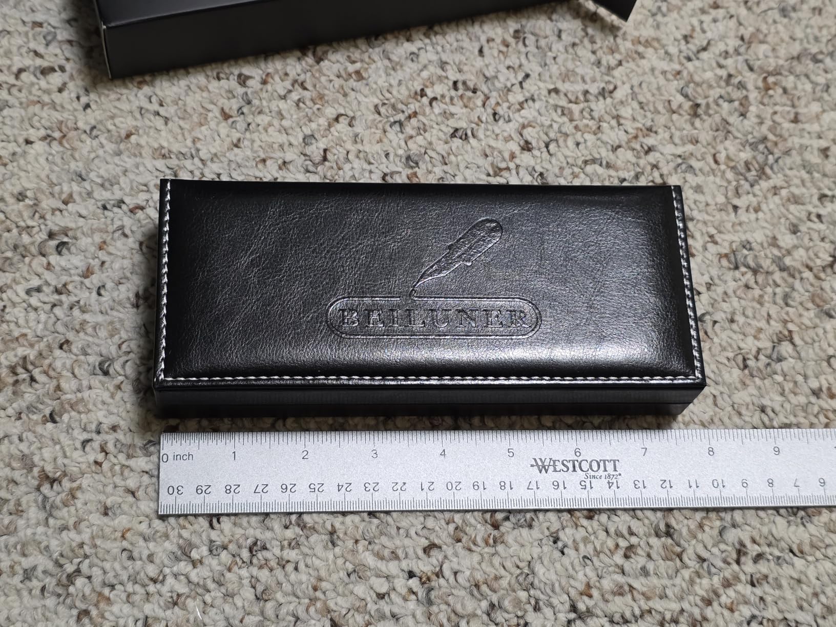 BEILUNER 319 Black Lacquer Rollerball - Stunning Luxury Pen with 24K Gold Finish, Heavy, Schneider Black Ink Refill, Best Gift Set for Men & Women, Professional, Executive Office, Nice Classic Pens - Customer Photo 3