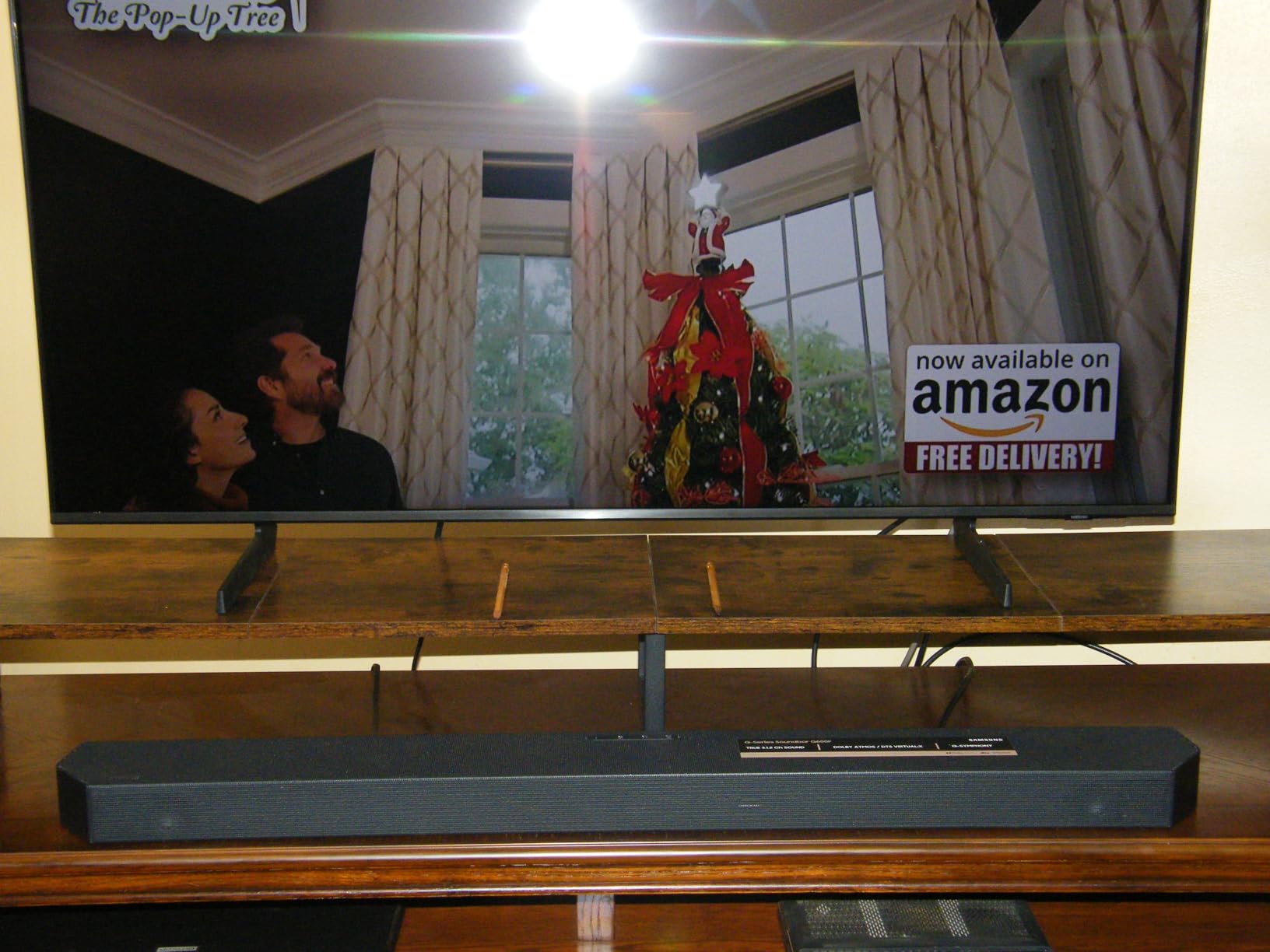 Samsung 65-Inch Class QLED Q8F 4K UHD Smart TV (2025 Model) Q4 AI Processor, 100% Color Volume with Quantum Dot, AirSlim Design, Endless Free Content, Samsung Vision AI, Alexa Built-in Customer Review Samsung 65-Inch Class QLED Q8F 4K UHD Smart TV (2025 Model) Q4 AI Processor, 100% Color Volume with Quantum Dot, AirSlim Design, Endless Free Content, Samsung Vision AI, Alexa Built-in - Customer Photo 1