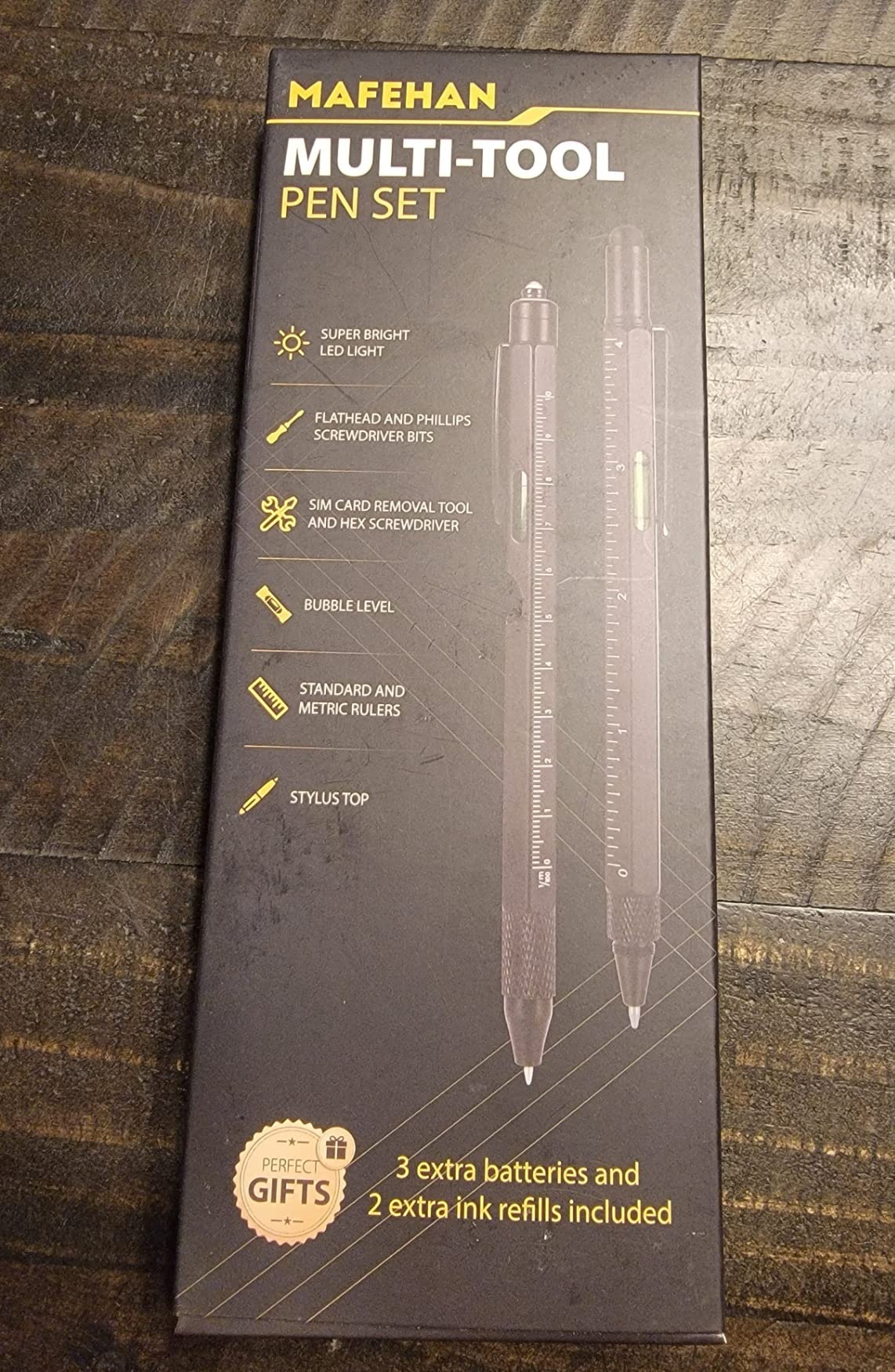 Father's Day Gifts for Dad – 9-in-1 Multi-Tool Pen with Engraved Keychain, Unique Dad Gifts from Daughter Son Wife – Birthday Gift for Men Who Have Everything, Handy Gadgets for Husband & Grandpa - Customer Photo 4