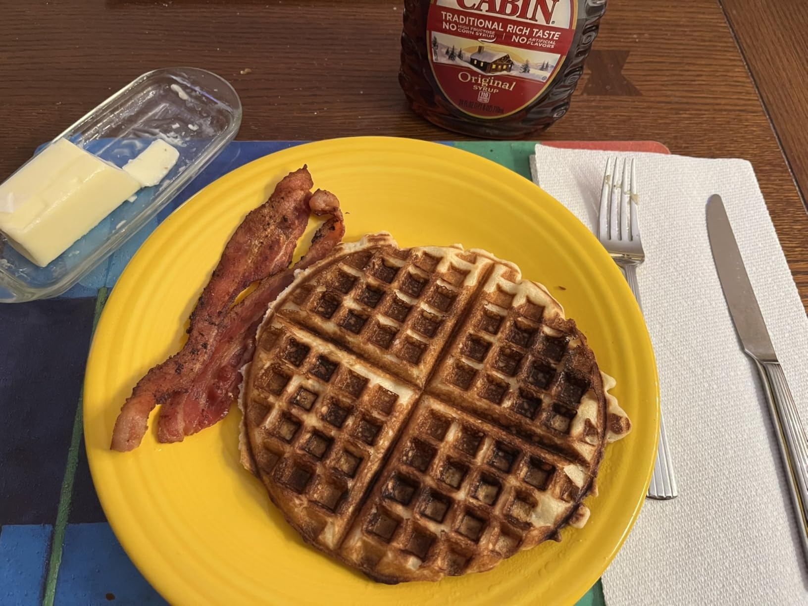 Cuisinart Waffle Maker, 1250W Round Classic Waffle Iron, 5-Setting Adjustable Browning Control, WMR-CANAS, Brushed Stainless Customer Review Cuisinart Waffle Maker, 1250W Round Classic Waffle Iron, 5-Setting Adjustable Browning Control, WMR-CANAS, Brushed Stainless - Customer Photo 1