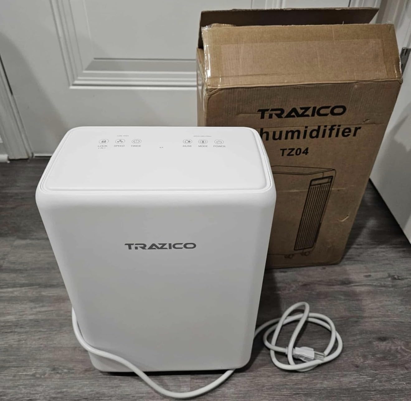 2000 Sq.ft Dehumidifier for Basement, Trazico 30 Pint Dehumidifiers for Home Large Room Bedroom Bathroom with Drain Hose, Intelligent Humidity Control, 3 Modes, 24H Timer, Auto Defrost, White - Customer Photo 2