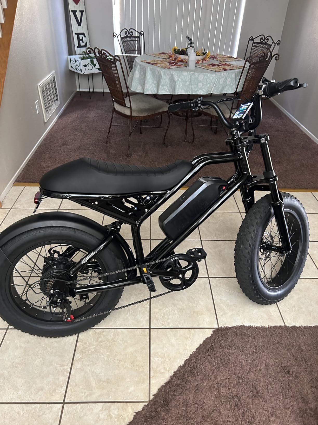 Qlife Electric Bike for Adults-1500W Peak Motor 20