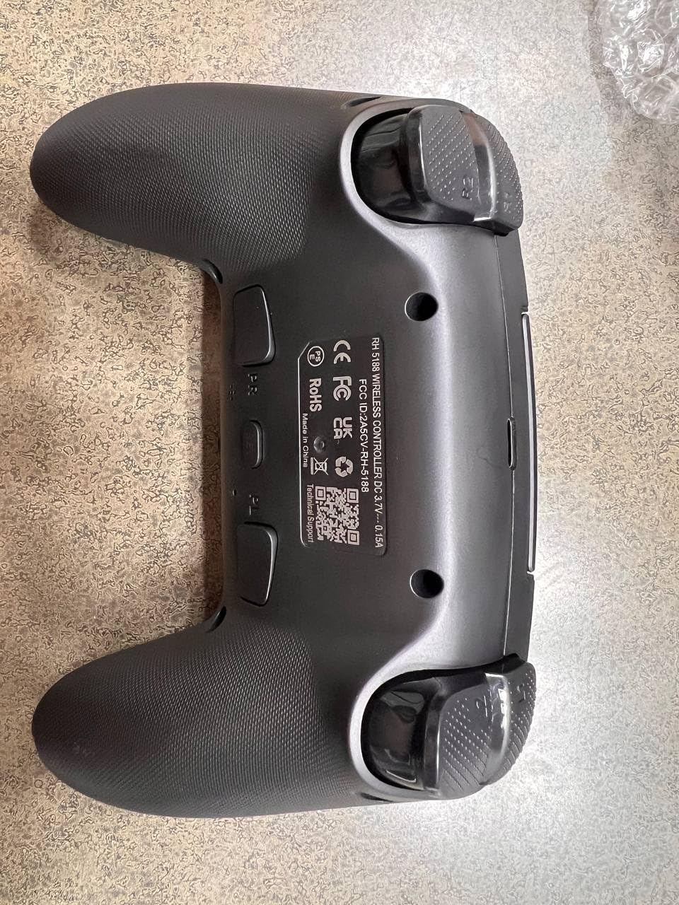 Gamrombo LED Wireless Controller for PS5, Compatible with PS5 Pro/Slim/PC, Dual Vibration, Macro/Turbo Function, 3.5mm Audio Jack, 6-Axis Motion Contro Gamepad with Speaker - Customer Photo 3