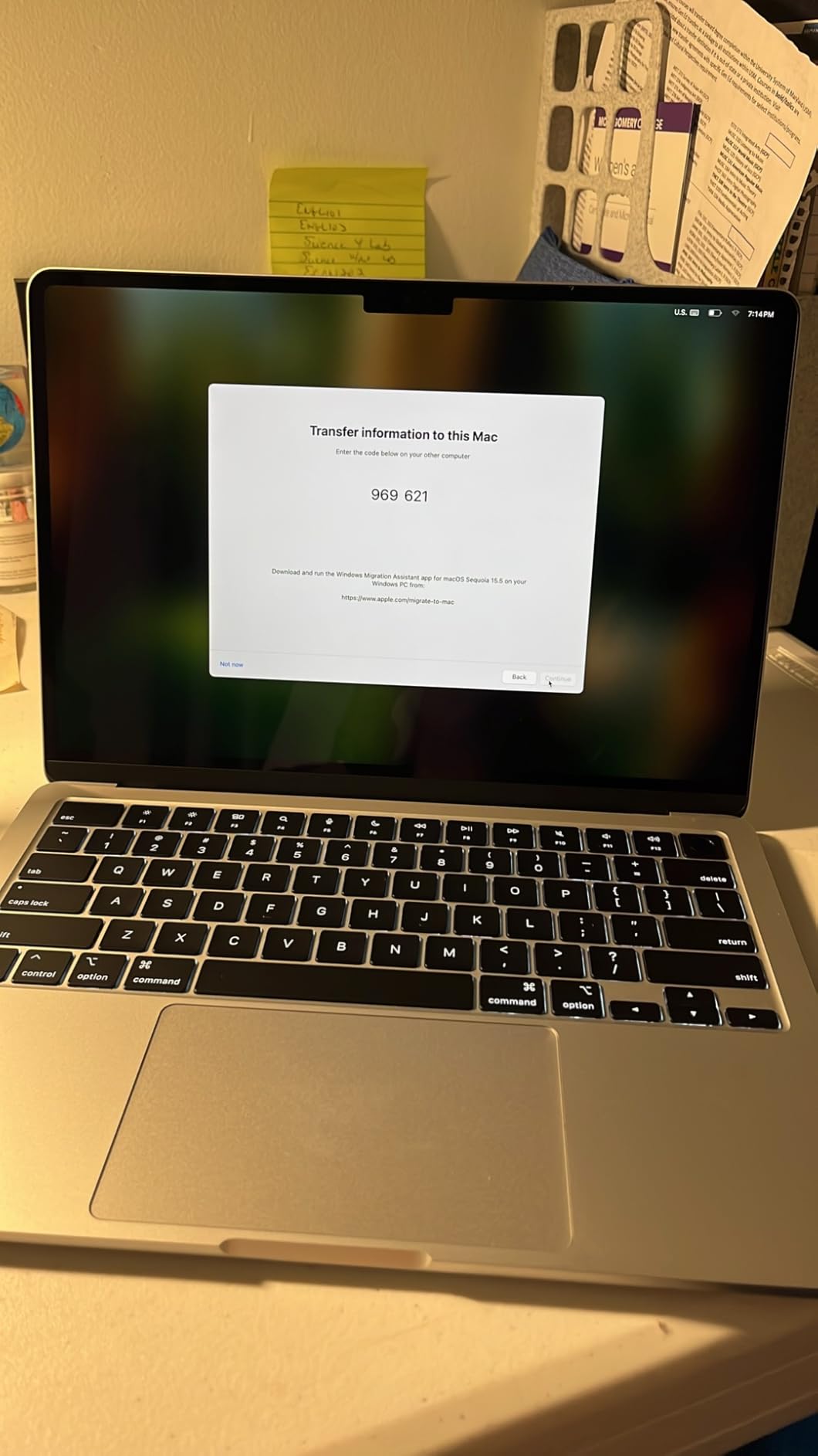 Apple 2025 MacBook Air 13-inch Laptop with M4 chip: Built for Apple Intelligence, 13.6-inch Liquid Retina Display, 16GB Unified Memory, 256GB SSD Storage, 12MP Center Stage Camera, Touch ID; Midnight - Customer Photo 2