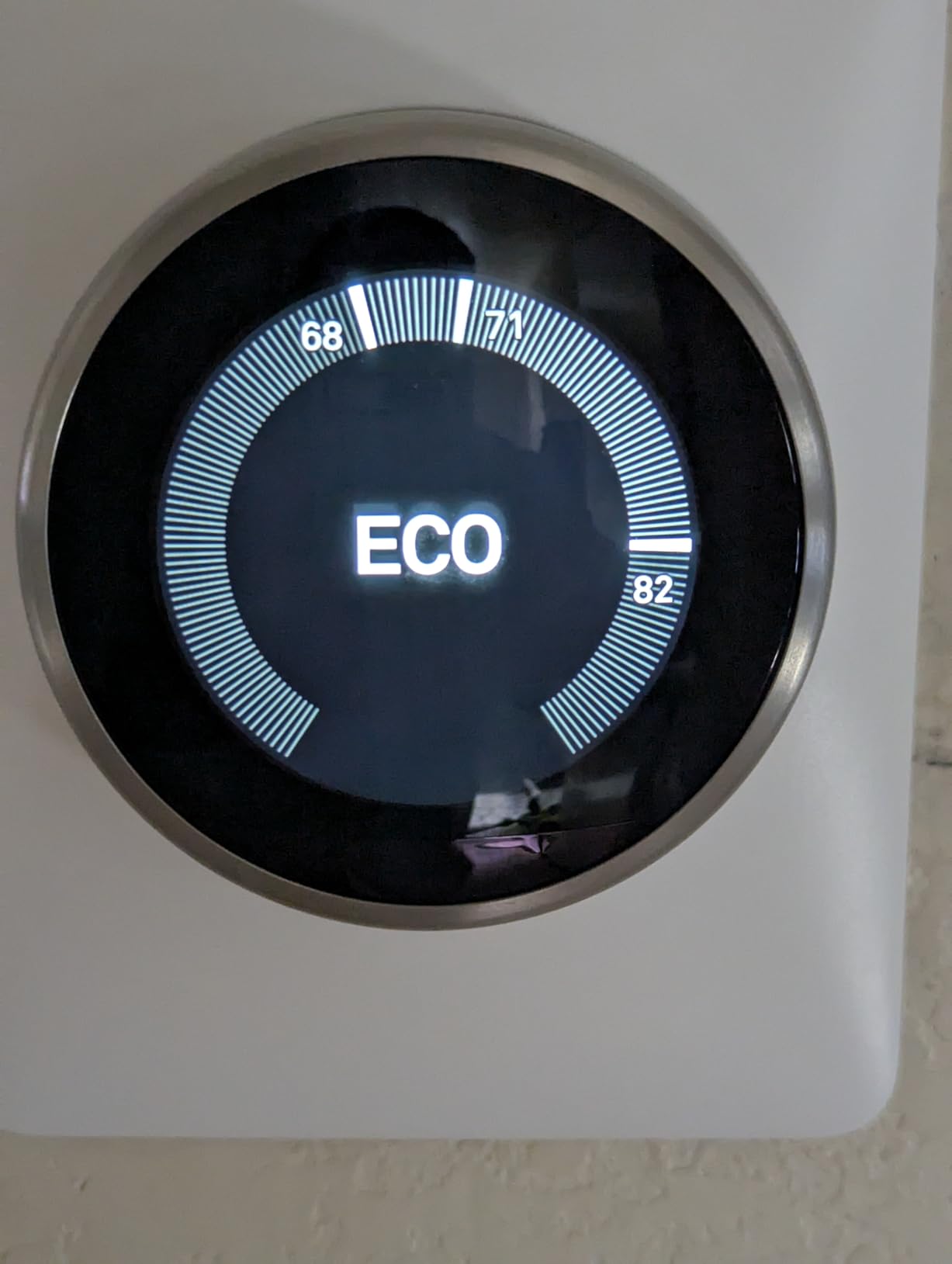 Google Nest Learning Thermostat - 3rd Gen - Programmable Smart Thermostat for Home - Compatible with Alexa (Mirror Black) - Customer Photo 1