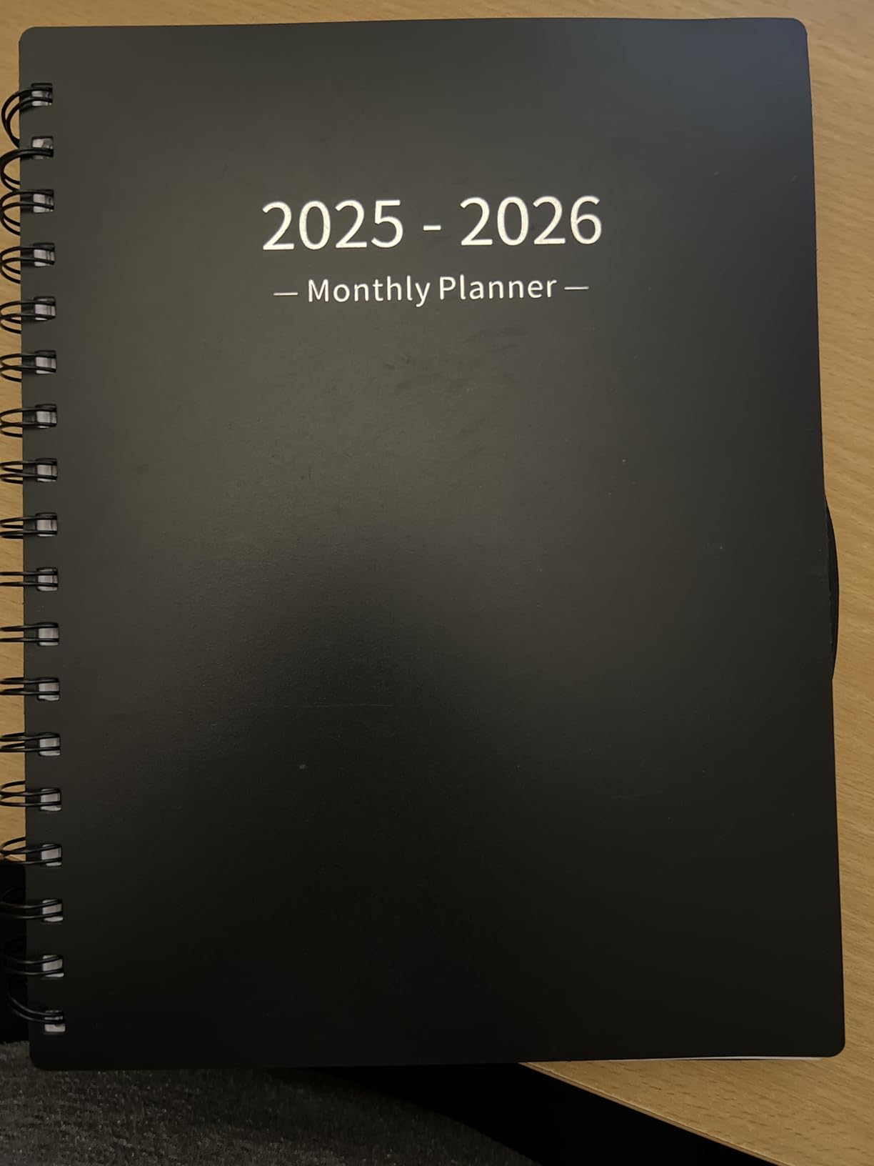 Daily Planner 2025-2026, Weekly & Monthly Planner from Jul 2025-Dec 2026, 18 Month Academic Calendar with Tabs, A5 Size, Black - Customer Photo 2