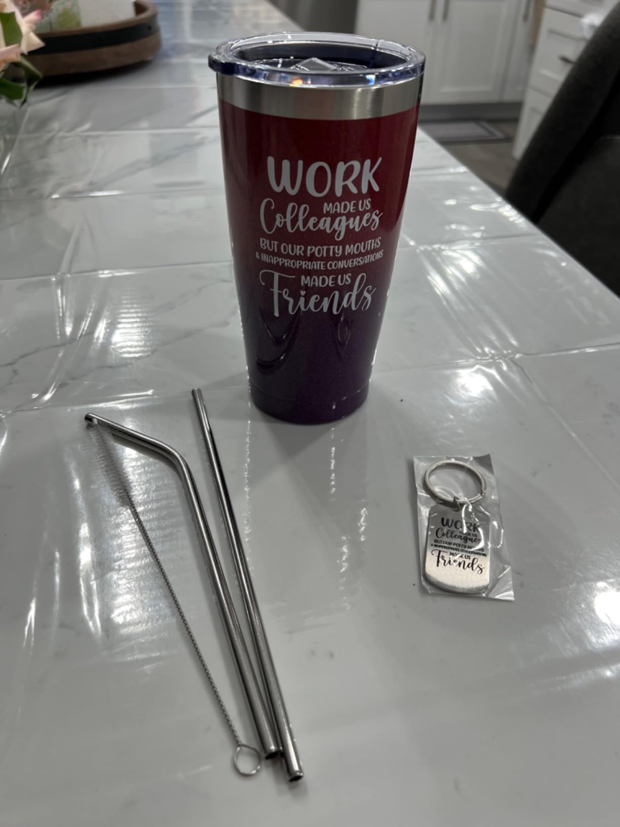 Grifarny Son Gifts from Mom, Dad - Christmas, Fathers Day, Birthday Gifts for Adult Sons - You Are a Really Really Great Son Tumbler Cup 20oz - Customer Photo 1