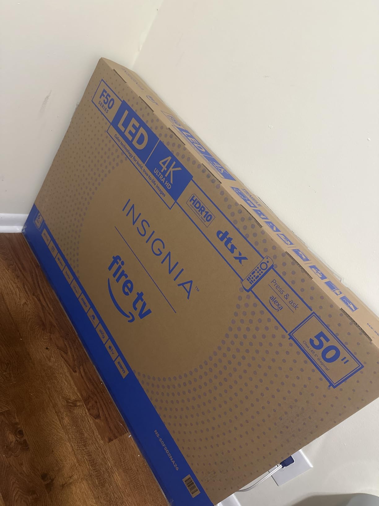 INSIGNIA 65-inch Class F50 Series LED 4K UHD Smart Fire TV with Alexa Voice Remote (NS-65F501NA26) Customer Review INSIGNIA 65-inch Class F50 Series LED 4K UHD Smart Fire TV with Alexa Voice Remote (NS-65F501NA26) - Customer Photo 1