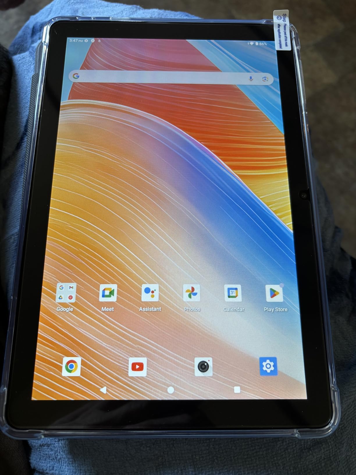 Android Tablet 10 Inch, 2025 Android 15 Tablet for Kids Adults, Octa-Core, 12GB RAM 128GB Storage 1TB Expandable, Dual Cameras 8MP 2MP, Split Screen, 6000mAh GPS Dual Speakers Face Unlock WiFi- Gray - Customer Photo 2