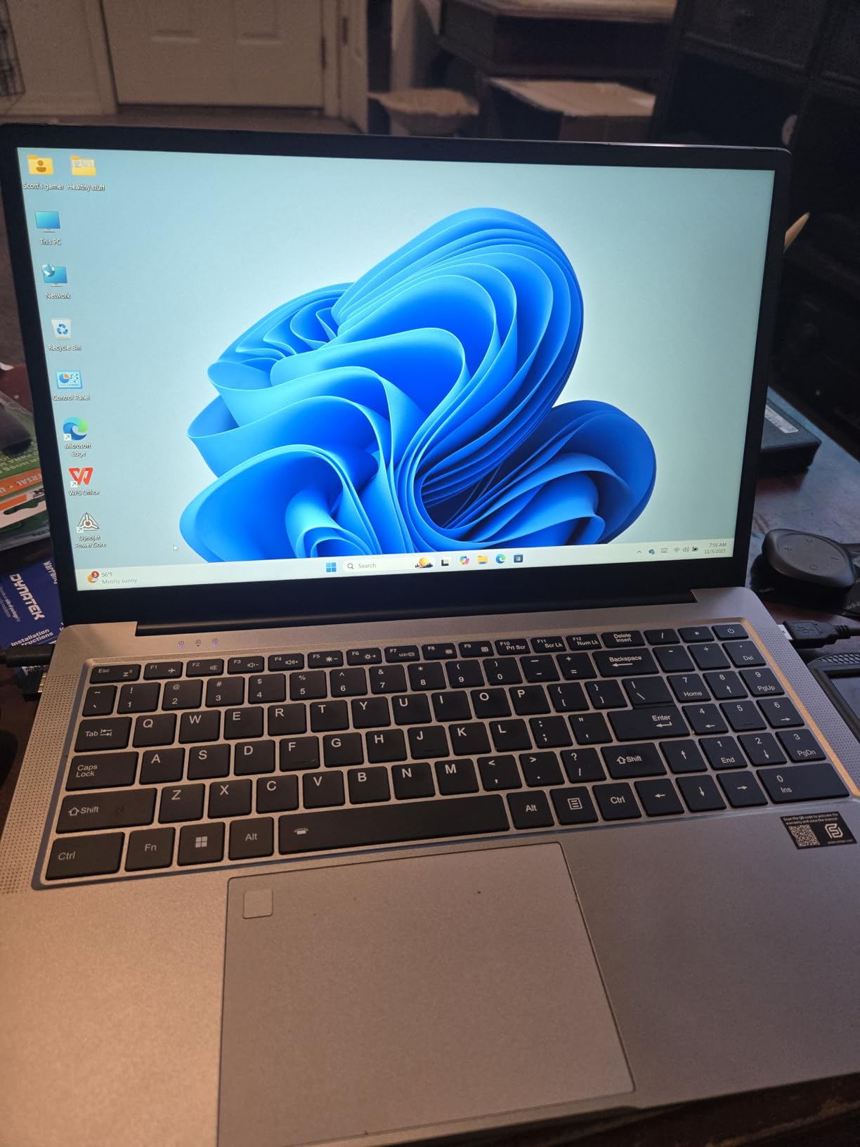 Gaming Laptop, 16 Inch Lap Top Computer 2025 with Ryzen 7 5825U Processor, 32GB DDR4, 1T SSD, Win 11 Pro, Backlit Keyboard, FHD Display 1920*1080P, WiFi 6, HDMI, for Student, Office, Business - Customer Photo 1