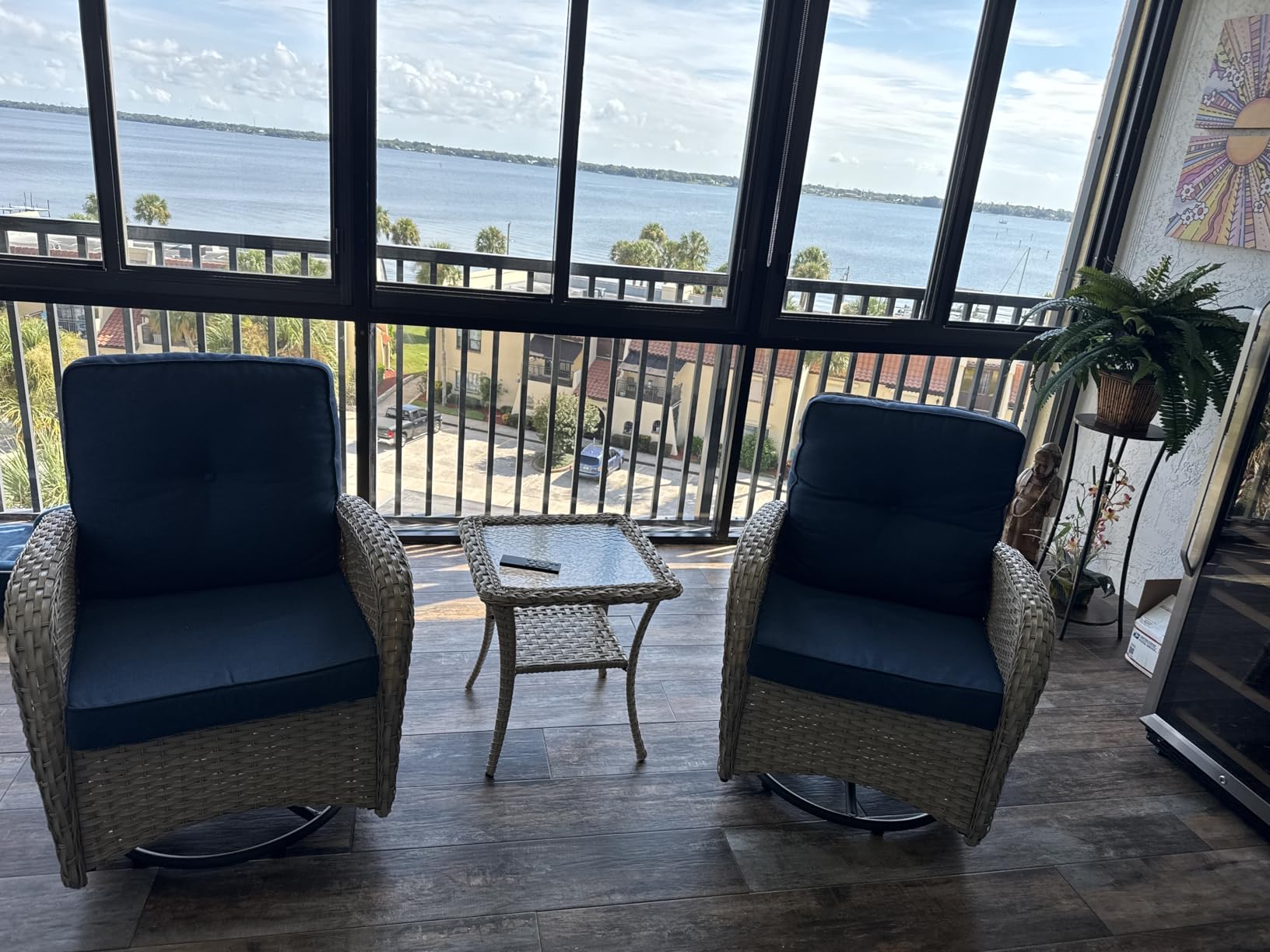 Belord 8 Piece Patio Furniture Set with 43