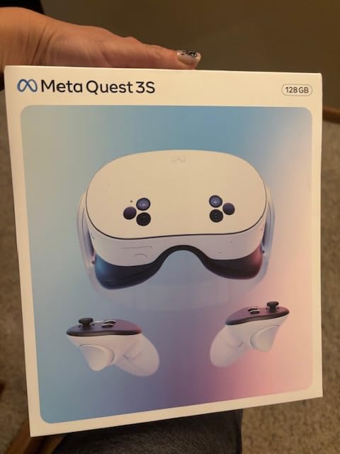 Meta Quest 3S 128GB | VR Headset — Thirty-Three Percent More Memory — 2X Graphical Processing Power — Virtual Reality Without Wires — Exclusive Gorilla Tag Bundle and Instant Access to 40+ Games Customer Review Meta Quest 3S 128GB | VR Headset — Thirty-Three Percent More Memory — 2X Graphical Processing Power — Virtual Reality Without Wires — Exclusive Gorilla Tag Bundle and Instant Access to 40+ Games - Customer Photo 2
