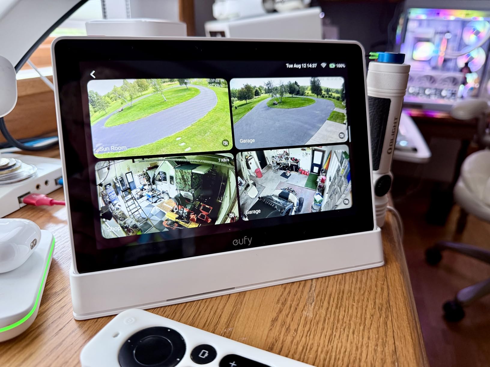 eufy Security eufy Smart Display E10, Smart Home Hub, 8