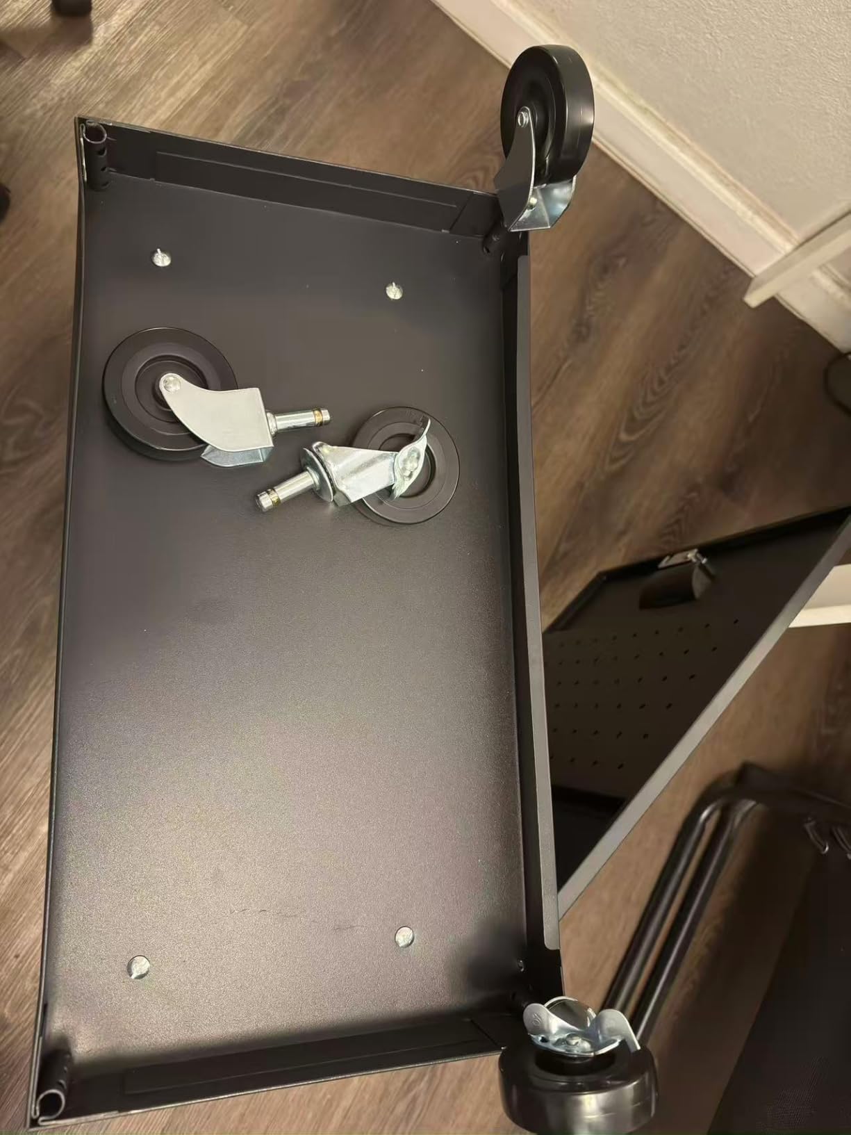 5-Drawer Tool Box with Wheels, Rolling Tool Storage Cabinet with Detachable Top Tool Chest and Locking Mechanism, Metal Tool Cart for Garage Workshop and Room Use (Black) Customer Review 5-Drawer Tool Box with Wheels, Rolling Tool Storage Cabinet with Detachable Top Tool Chest and Locking Mechanism, Metal Tool Cart for Garage Workshop and Room Use (Black) - Customer Photo 1