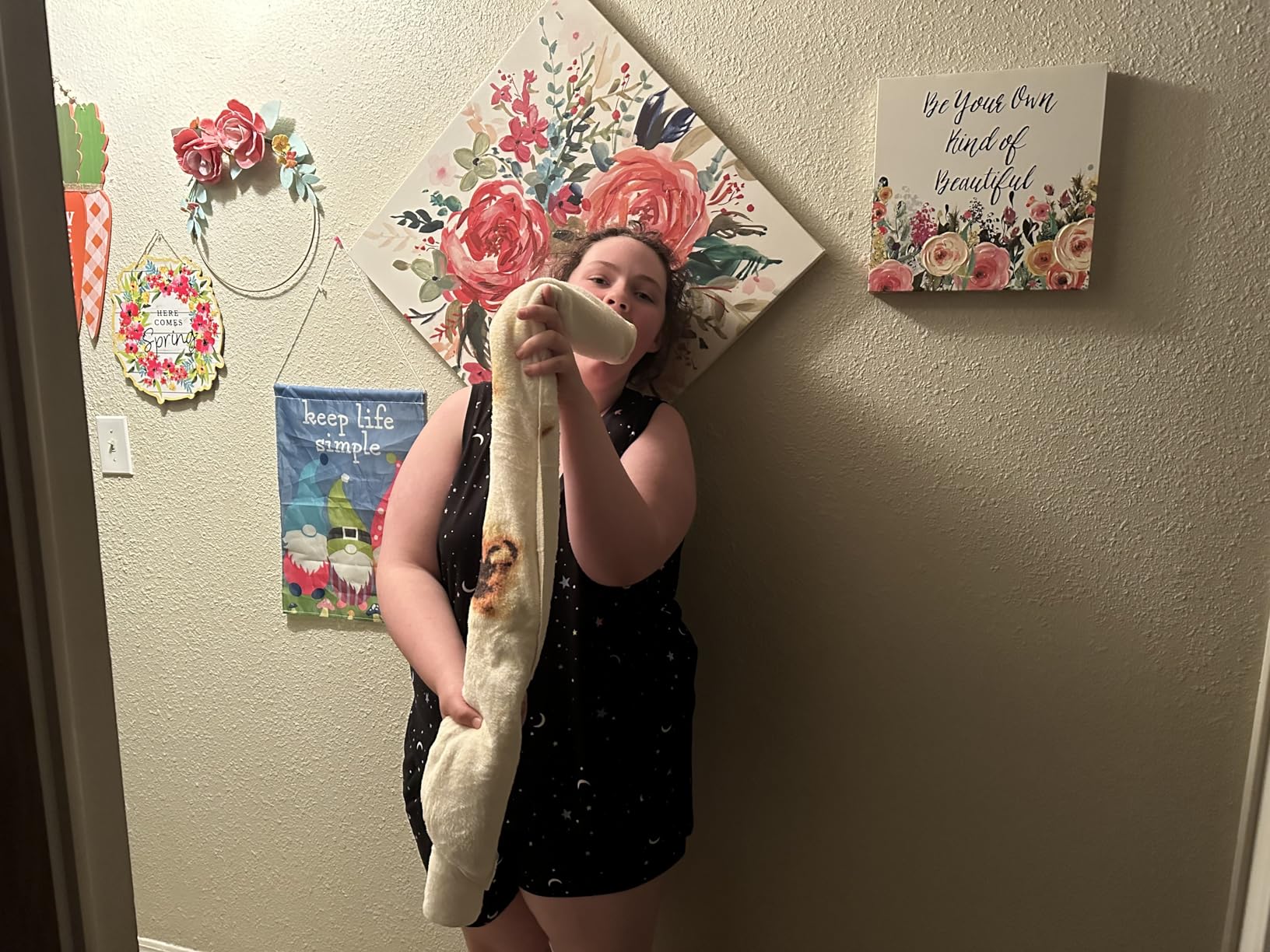 85in Pepperoni Pizza Blanket White Elephant Gifts for Adults Useful Sausage Throw Blankets Woemn Men Party Cool Stuff Novelty Gag Soft Fleece Wrap - Customer Photo 2