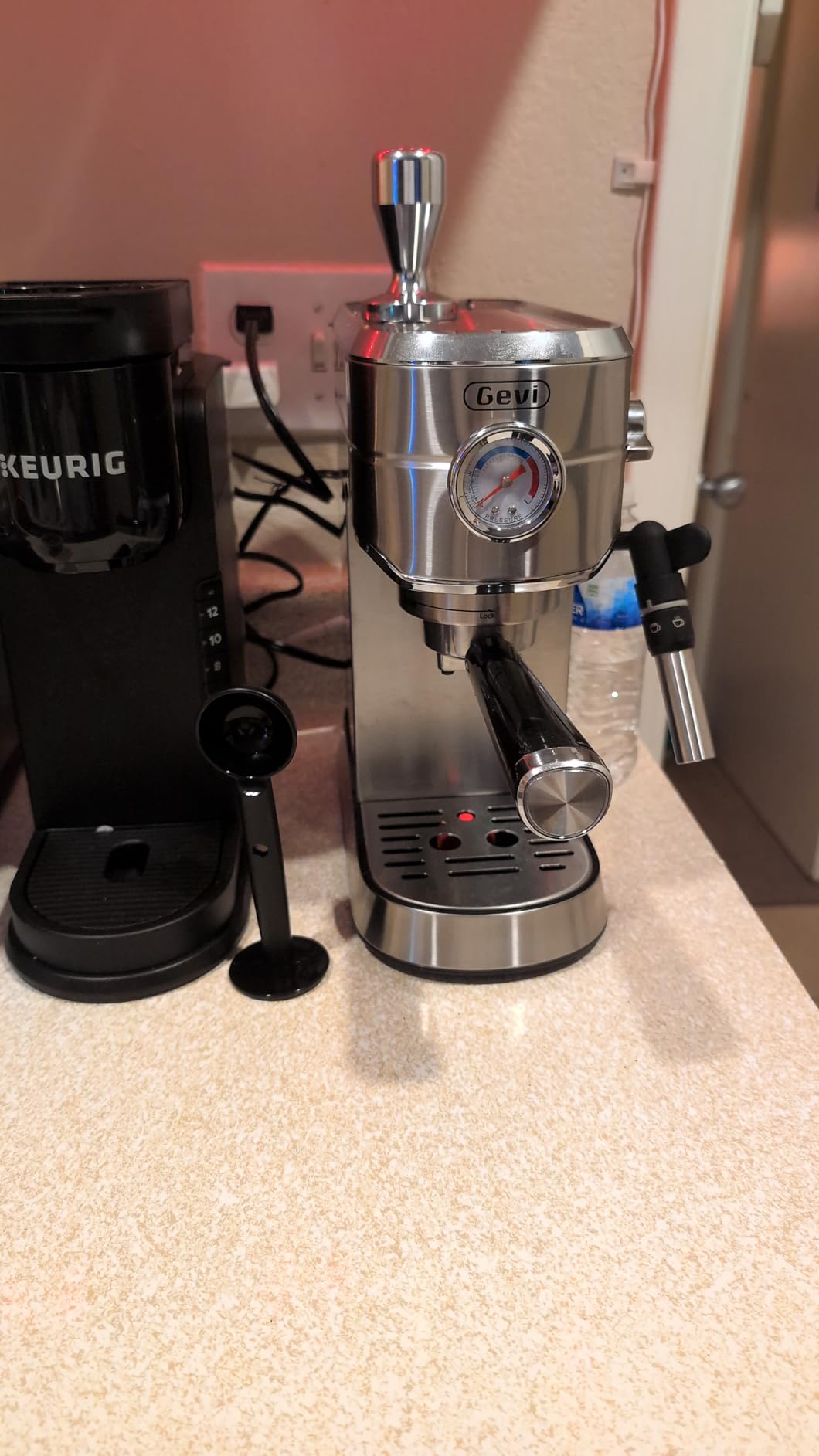 Gevi Commercial Espresso and Coffee Makers, Professional 20 Bar Espresso Maker with Milk Frother, Stainless Steel Expresso Coffee Machines for Home, Compact Cappuccino Machine, Great Gift Customer Review Gevi Commercial Espresso and Coffee Makers, Professional 20 Bar Espresso Maker with Milk Frother, Stainless Steel Expresso Coffee Machines for Home, Compact Cappuccino Machine, Great Gift - Customer Photo 2