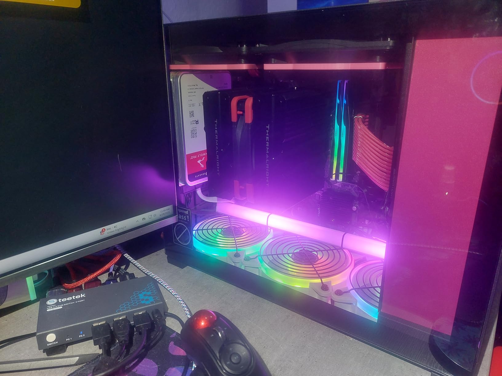 MONTECH Century II - 850W High-End ATX Gaming Power Supply - 80 Plus Gold & Cybenetics Platinum - Fully Modular - ATX 3.1 & PCIe 5.1 Ready with 12V-2x6 Cable - 10 Years Warranty - Customer Photo 1