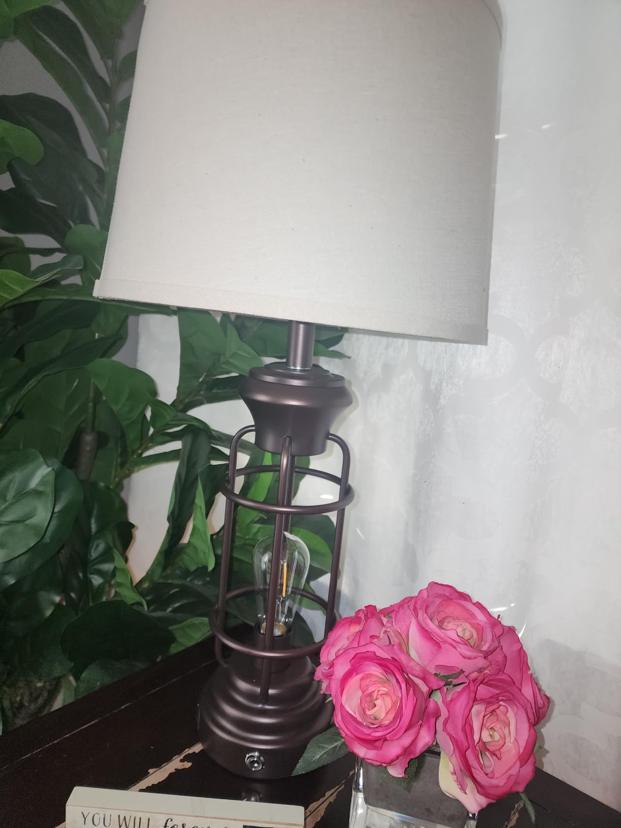 Black Table Lamps for Living Room Set of 2, 22.3 Black Table Lamps for Living Room Set of 2, 22.3