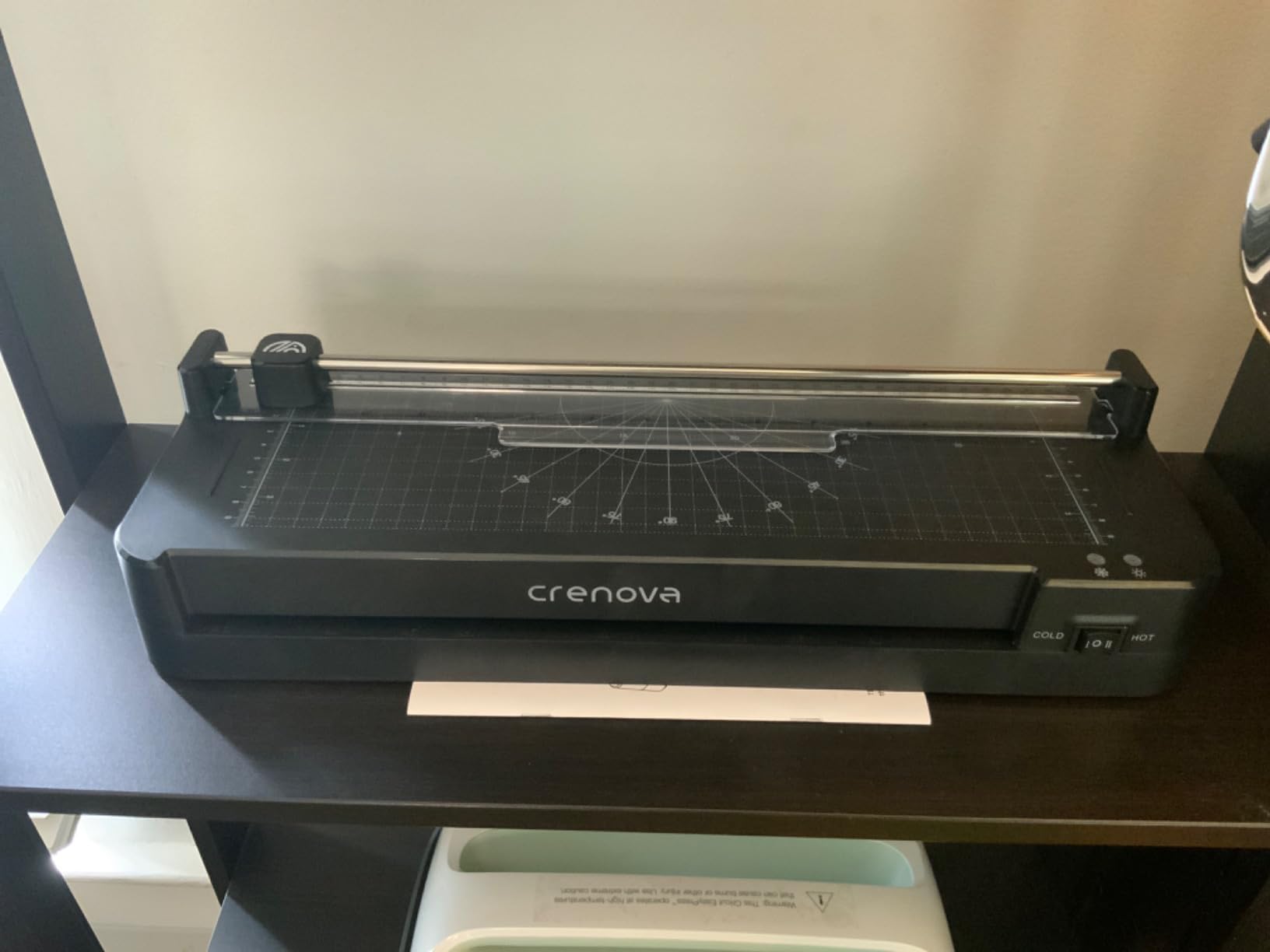 Crenova Laminator Machine 13 inch, Laminating Machine with 50 Laminating Sheets 60s Quick Warm Up Auto-Off, 6 in1 Lamination Machine ABS Jam Free for Home Office School, Black - Customer Photo 4