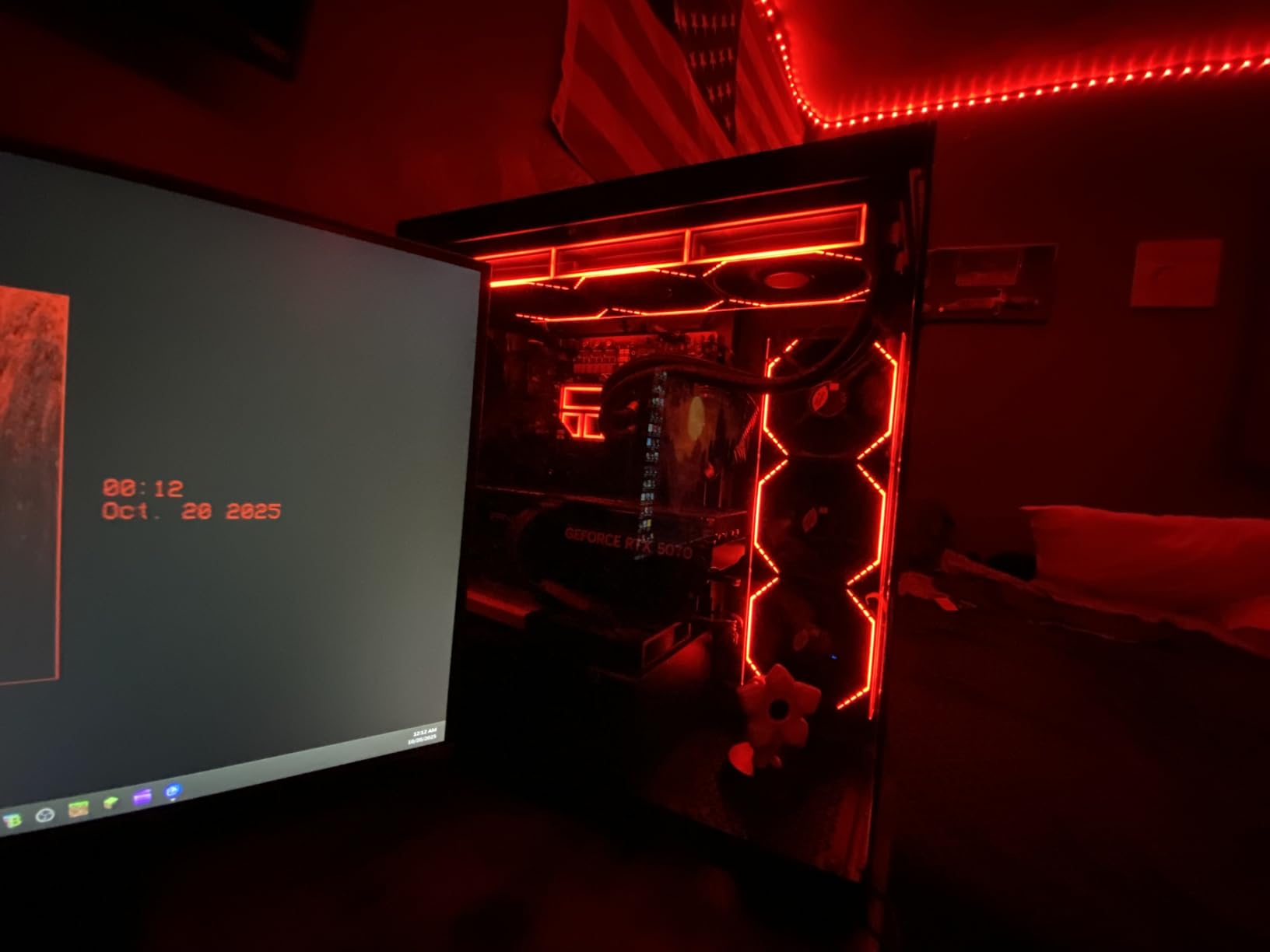 Thermalright TL-M12Q X3 120mm PC Case Cooling Fans, Daisy-Chain | 2000RPM | High Airflow | ARGB | Dual Infinity Mirrors Lighting for Gaming Build(3-Pack) - Customer Photo 1