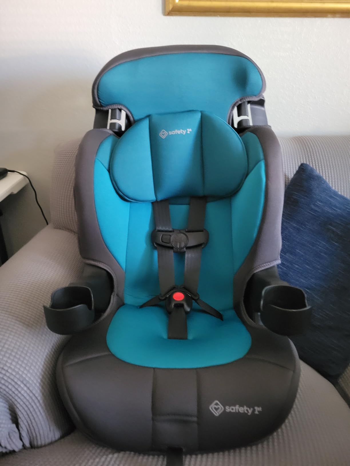 Safety 1st Grand 2-in-1 Booster Car Seat, Forward-Facing with Harness, 30-65 pounds and Belt-Positioning Booster - Customer Photo 1