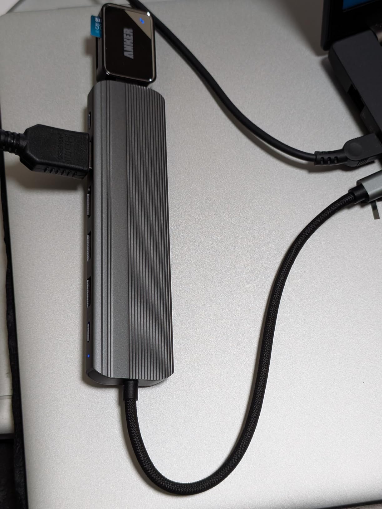 USB C Hub Docking Station Dual Monitor for Laptop, MacBook Air/Pro Dock Adapter Multiport Dongle with 2 HDMI Ports 4K 60Hz, 100W PD Charging, 3 USBA 3.0 & USBC Customer Review USB C Hub Docking Station Dual Monitor for Laptop, MacBook Air/Pro Dock Adapter Multiport Dongle with 2 HDMI Ports 4K 60Hz, 100W PD Charging, 3 USBA 3.0 & USBC - Customer Photo 1