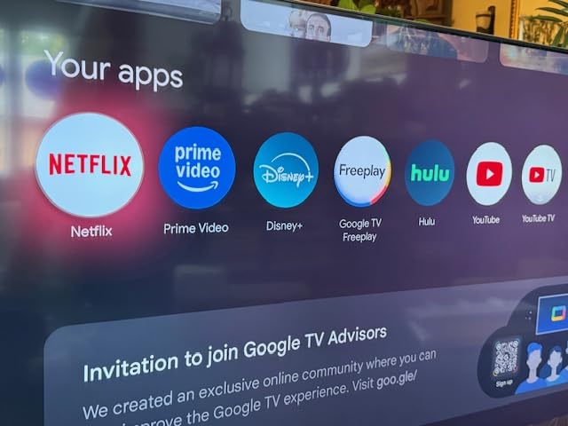 iFFALCON 65-Inch Class U85 Series QD-Mini LED 4K UHD Google Smart TV - QLED, HDR 1000 nits, 7000:1 Contrast, 144Hz Game Mode Pro, 288Hz DLG, Dolby Vision IQ, Dolby Atmos, Slim Unibody (65U85, 2025) Customer Review iFFALCON 65-Inch Class U85 Series QD-Mini LED 4K UHD Google Smart TV - QLED, HDR 1000 nits, 7000:1 Contrast, 144Hz Game Mode Pro, 288Hz DLG, Dolby Vision IQ, Dolby Atmos, Slim Unibody (65U85, 2025) - Customer Photo 4