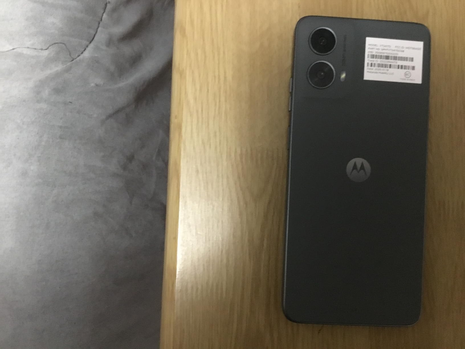 TracFone Motorola Moto g 5G (2024) [Activation Promotion] Locked Prepaid Smartphone, 128GB, Gray - Includes $20 Unlimited Talk, Text, & 4GB Data 30-Day Plan - Customer Photo 2