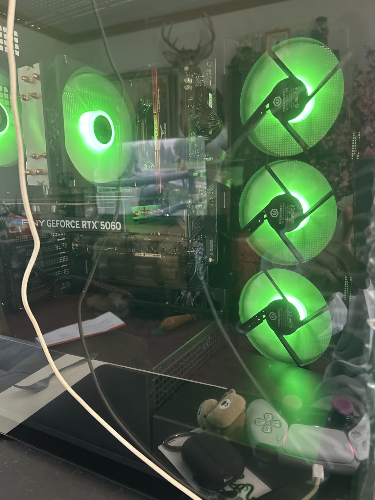 MSI Codex R2 Gaming Desktop: Intel Core i5-14400F, Geforce RTX 5060, 16GB DDR5, 1TB m.2 NVMe SSD, 80+ Gold PSU, WiFi 6E, ARGB Fan Air Cooling, Windows 11 Home: A14NVL5-454US - Customer Photo 1