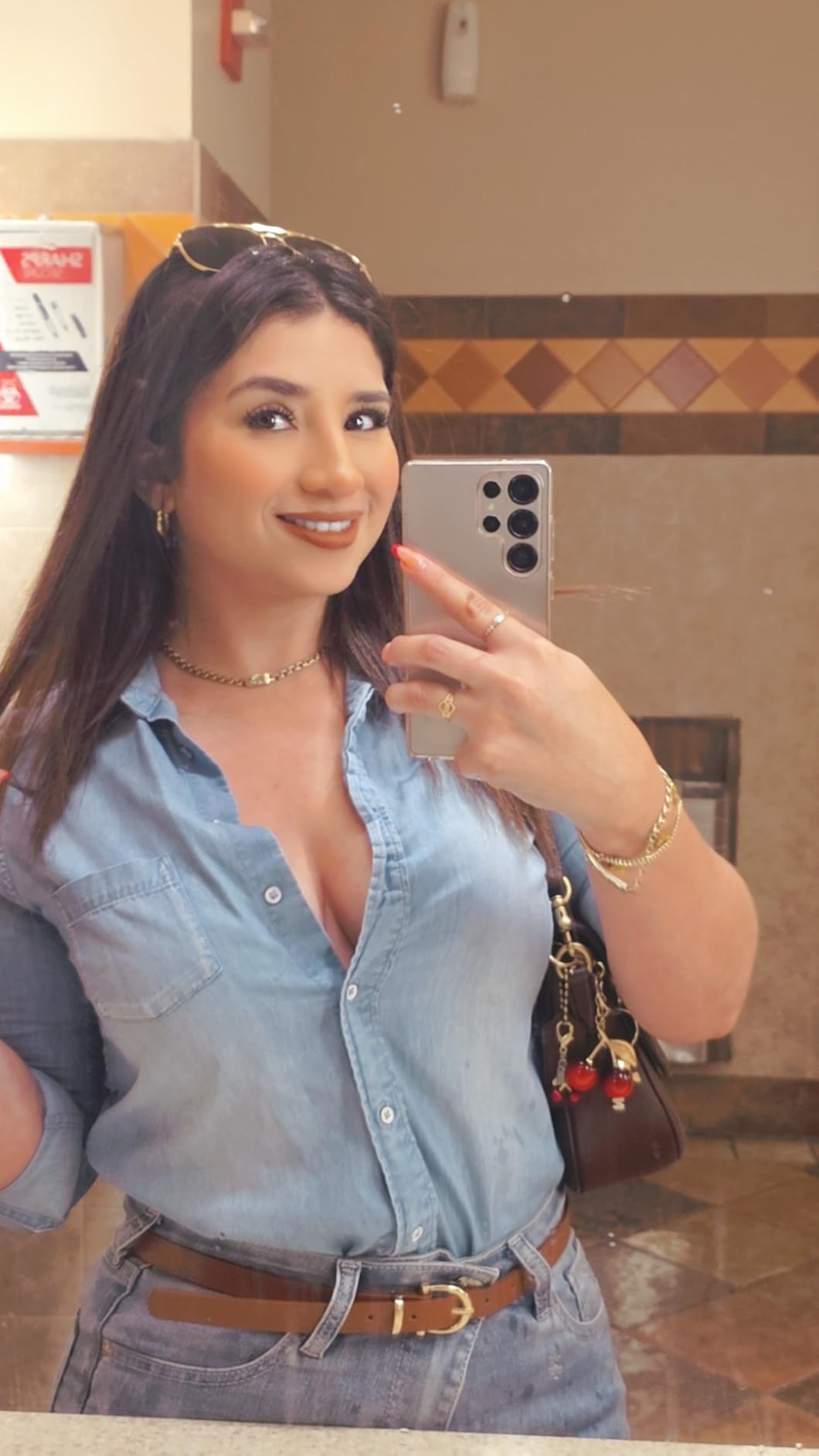 18K Gold Plated Clover Bracelet Set for Women Fashion Simple Four Leaf Lucky Flower Bracelets Jewelry Gifts for Women 3Pcs - Customer Photo 2