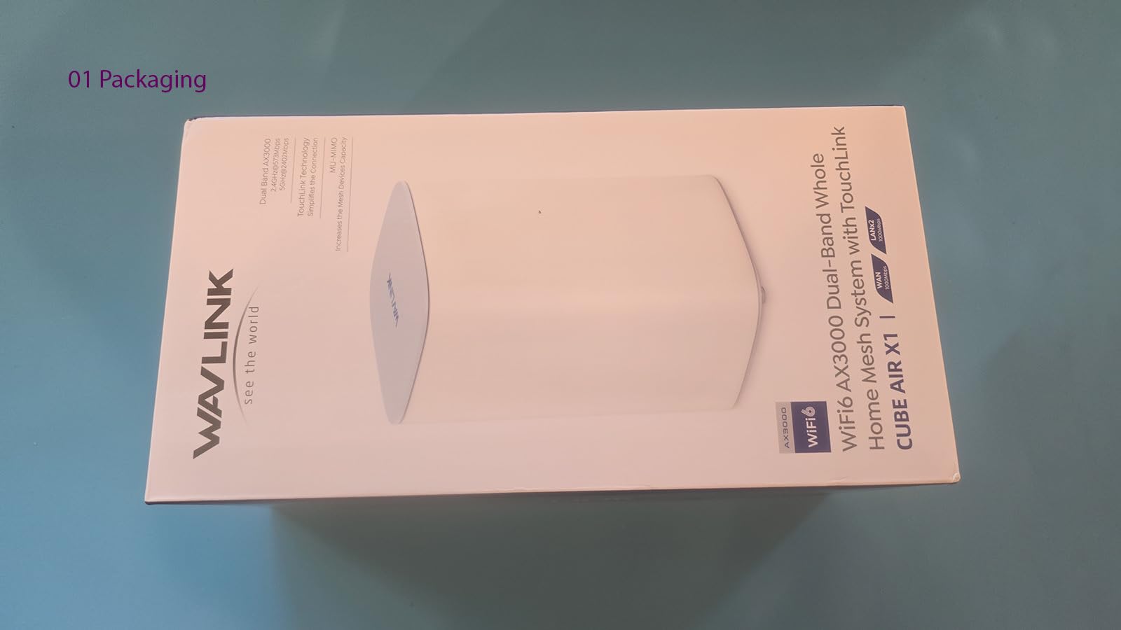 WAVLINK AX3000 WiFi 6 Mesh System 1 Pack - Covers up to 2500 Sq.Ft., Speeds up to 3.0 Gbps, Replaces Wireless Router and WiFi Extender Signal Booster, Easy Setup, Smart App Control Customer Review WAVLINK AX3000 WiFi 6 Mesh System 1 Pack - Covers up to 2500 Sq.Ft., Speeds up to 3.0 Gbps, Replaces Wireless Router and WiFi Extender Signal Booster, Easy Setup, Smart App Control - Customer Photo 3