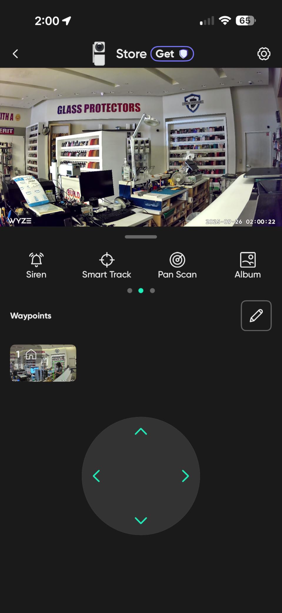 WYZE Cam Pan v4, 4K Smart Security Camera, AI Indoor/Outdoor Cameras for Home Security, Baby & Pet, Color Night Vision, 360° Pan/Tilt/8 x Digital Zoom, 2.4G & 5G, Works with Alexa & Google Assistant - Customer Photo 2