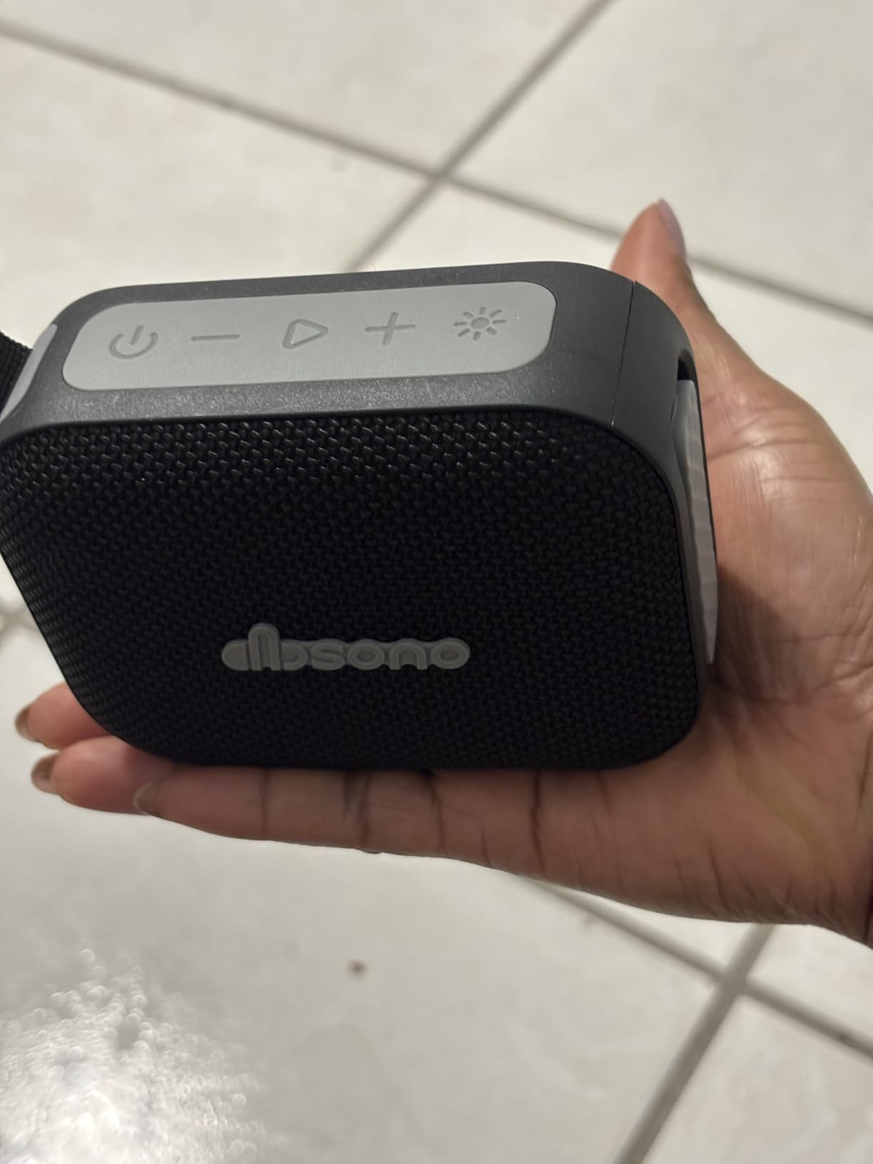 Portable Bluetooth Speaker Waterproof Gift: Birthday Christmas White Elephant Gifts Stocking Stuffers for Adults Teens Women Men, IPX5 HD Sound Up to 24H Playtime, Cool Tech for Boys Girls-Black - Customer Photo 2