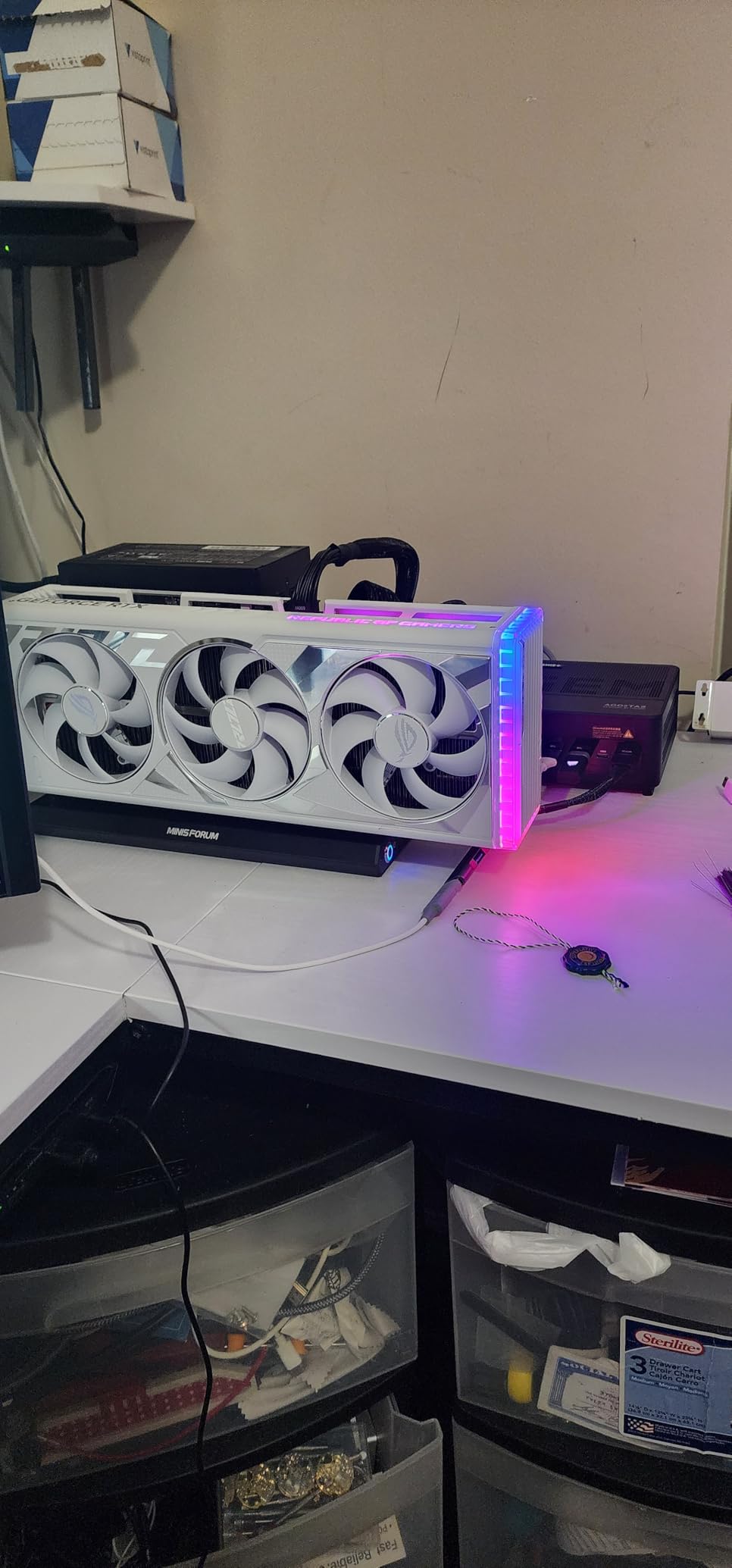 be quiet! Pure Power 13 M 1000W Power Supply, 80 Plus® Gold Certification, ATX 3.1 PSU, Support for PCIe 5.1 GPUs, semi-Passive 120mm be quiet! Fan, LLC Technology, Single Rail, for Overclocked GPUs - Customer Photo 5