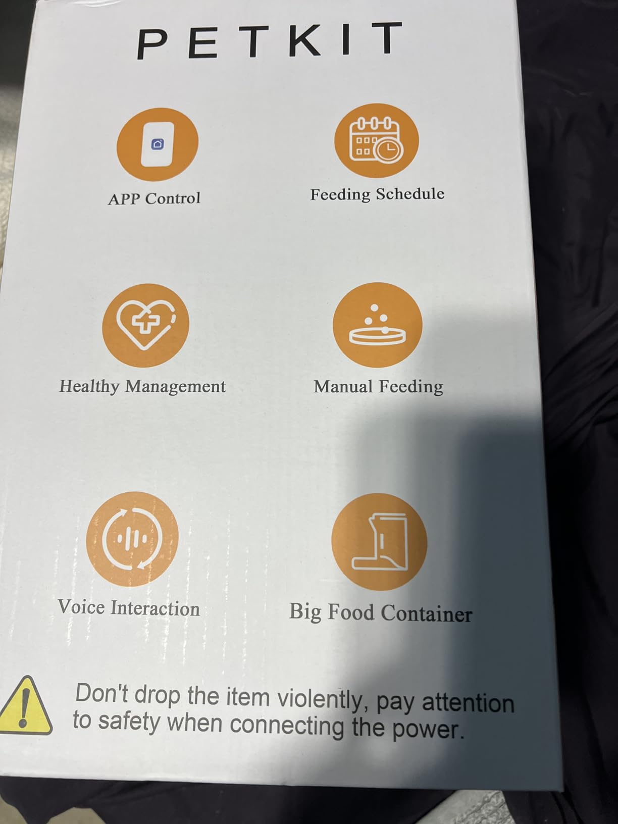 Automatic Dog Feeder with Camera: 8L/33 Cups 5G WiFi Timed Food Dispenser for Medium Dogs - 1080P HD Night Vision Video Recording 2-Way Audio APP Control - Customer Photo 4