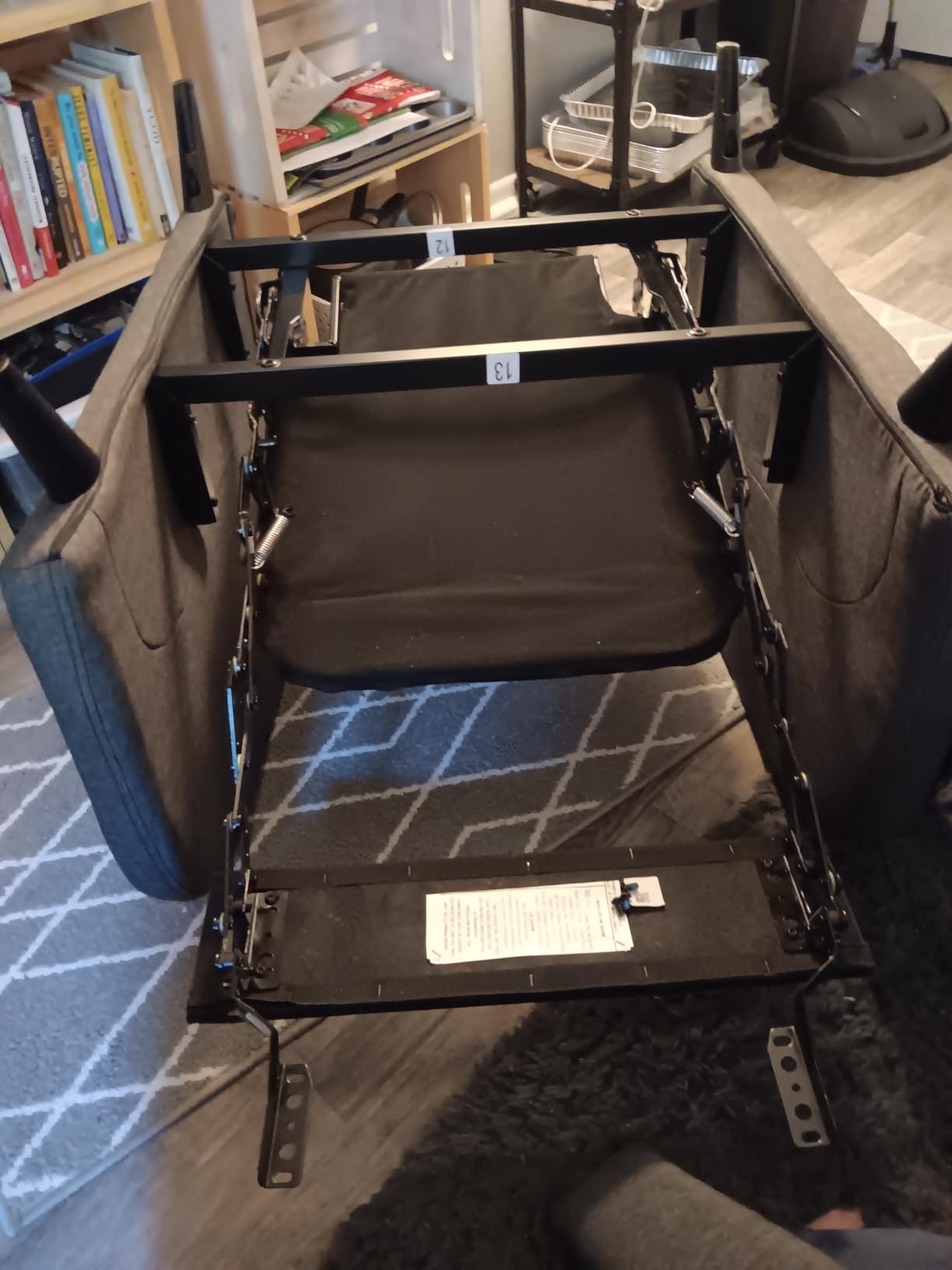 FLEXISPOT Small Recliner Chair for Adults, PU Leather Modern Recliner for Living Room, Comfortable Single Sofa with Adjustable Backrest & Padded Armrests for Bedroom Home Theater– Brown - Customer Photo 1