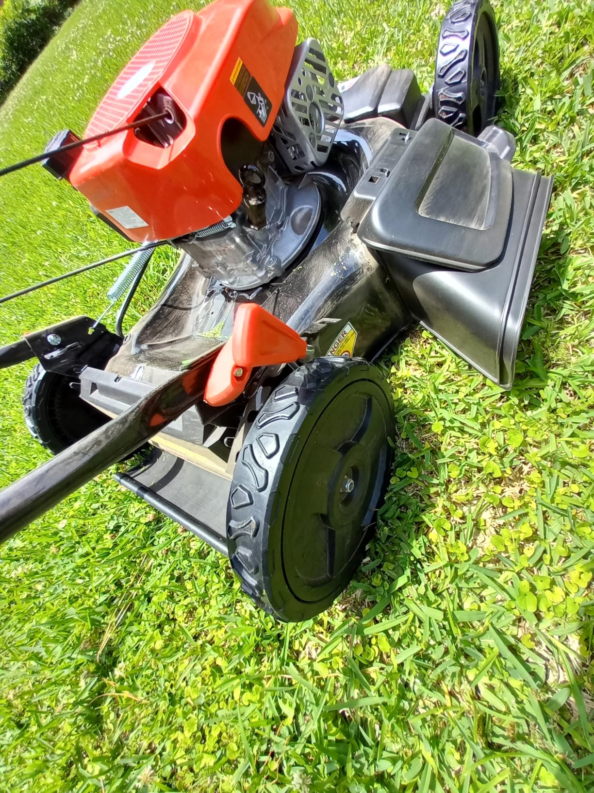 Self-Propelled Gas Lawn Mower, 170cc OHV Engine with High-Velocity Cooling, 21 Self-Propelled Gas Lawn Mower, 170cc OHV Engine with High-Velocity Cooling, 21