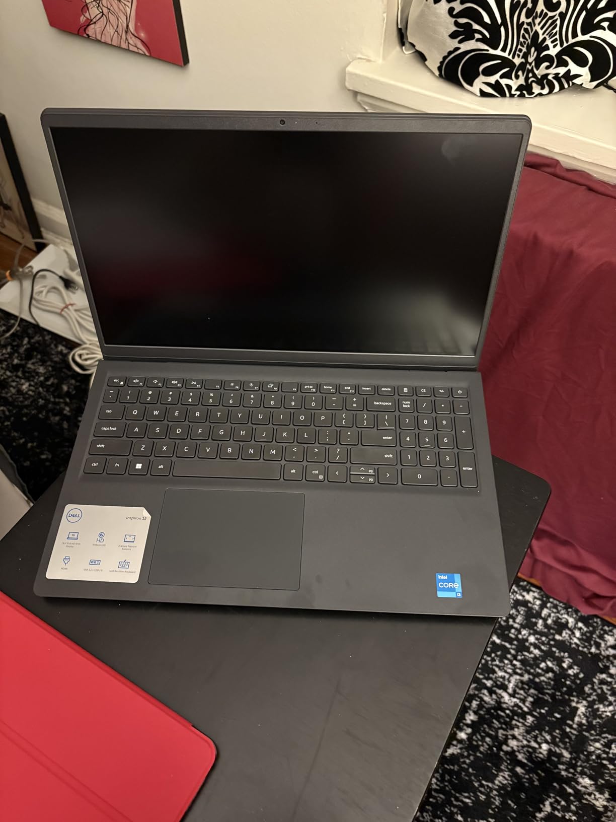 Dell 15 Laptop DC15255-15.6-inch FHD 120Hz Display, AMD Ryzen 5-7520U, 8GB LPDDR5 RAM, 512GB SSD, AMD Radeon 610M Graphics, Windows 11 Home, Onsite Service - Carbon Black Customer Review Dell 15 Laptop DC15255-15.6-inch FHD 120Hz Display, AMD Ryzen 5-7520U, 8GB LPDDR5 RAM, 512GB SSD, AMD Radeon 610M Graphics, Windows 11 Home, Onsite Service - Carbon Black - Customer Photo 2