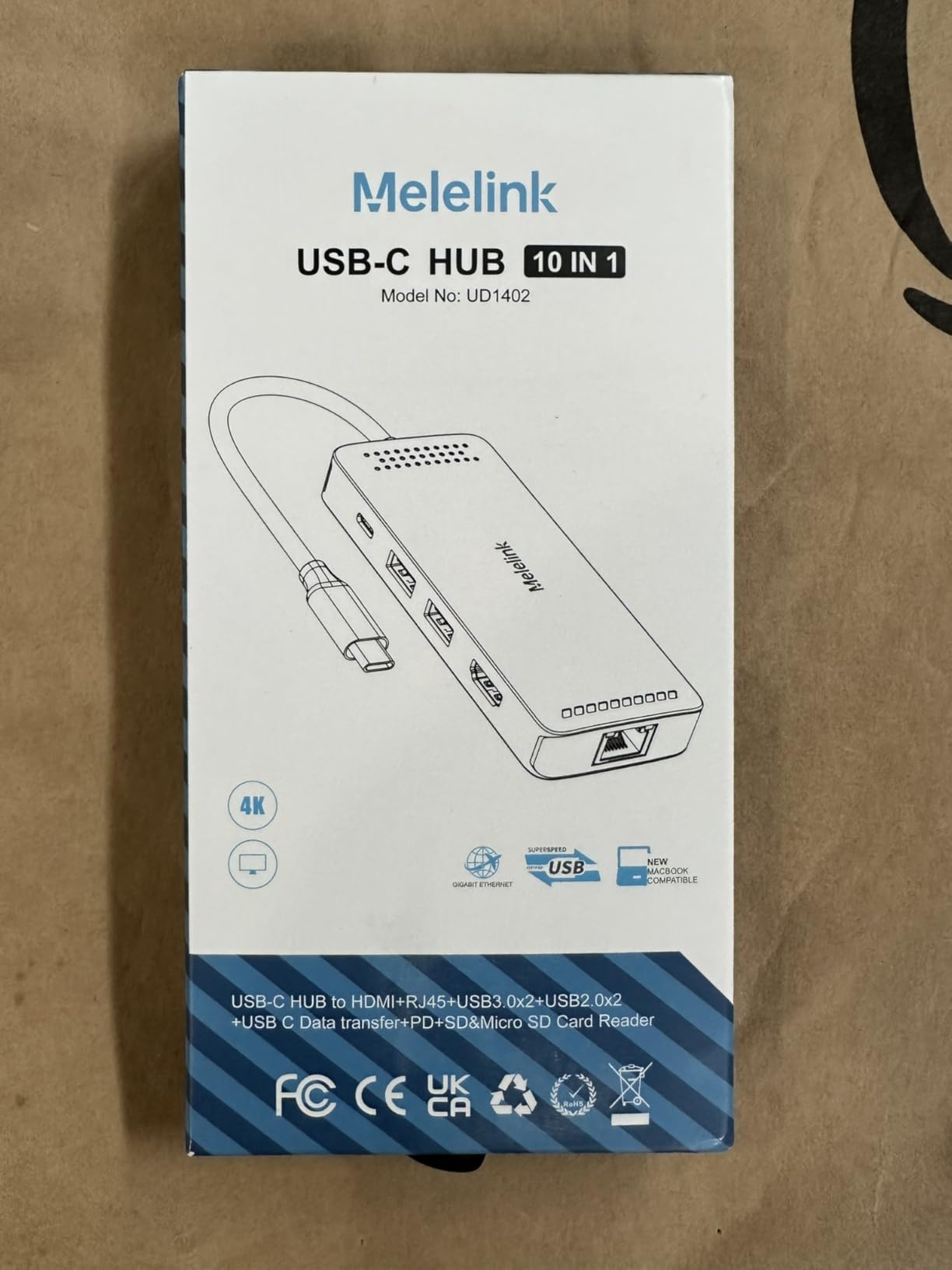 USB C Docking Station Dual HDMI Monitor Adapter, Melelink USB C Hub 3 Monitors with 2X HDMI 4K, 8K Displayport, VGA, 100W PD, USB C&A Ports, 9 in 1 Laptop Docking Station for Dell, HP, Lenovo, etc Customer Review USB C Docking Station Dual HDMI Monitor Adapter, Melelink USB C Hub 3 Monitors with 2X HDMI 4K, 8K Displayport, VGA, 100W PD, USB C&A Ports, 9 in 1 Laptop Docking Station for Dell, HP, Lenovo, etc - Customer Photo 5