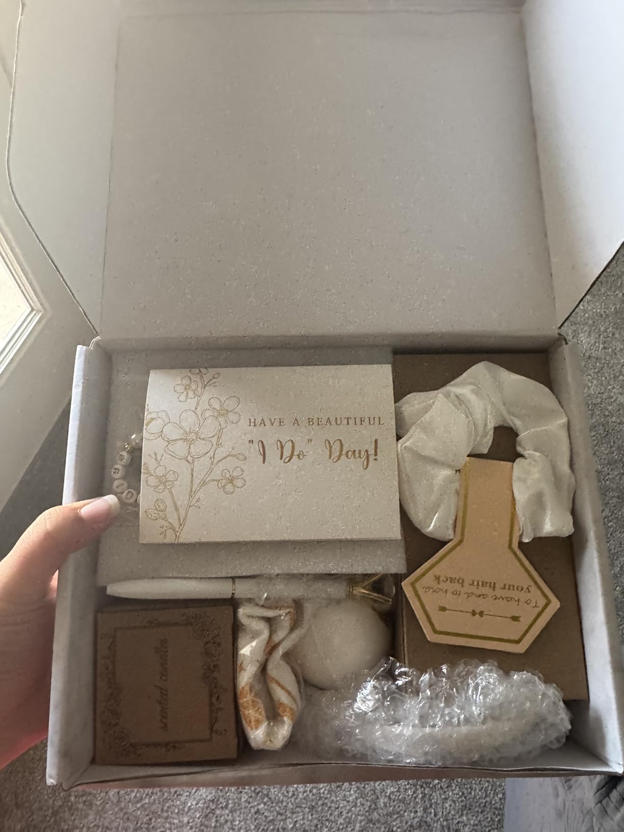 Bridal Shower Gifts for Bride To Be Gift Box Unique Bride Gift for Bachelorette Party Popular Bachelorette Gifts for Brides Just Married Engagement Wedding Presents Set for Women Her Wifey Future Mrs - Customer Photo 2