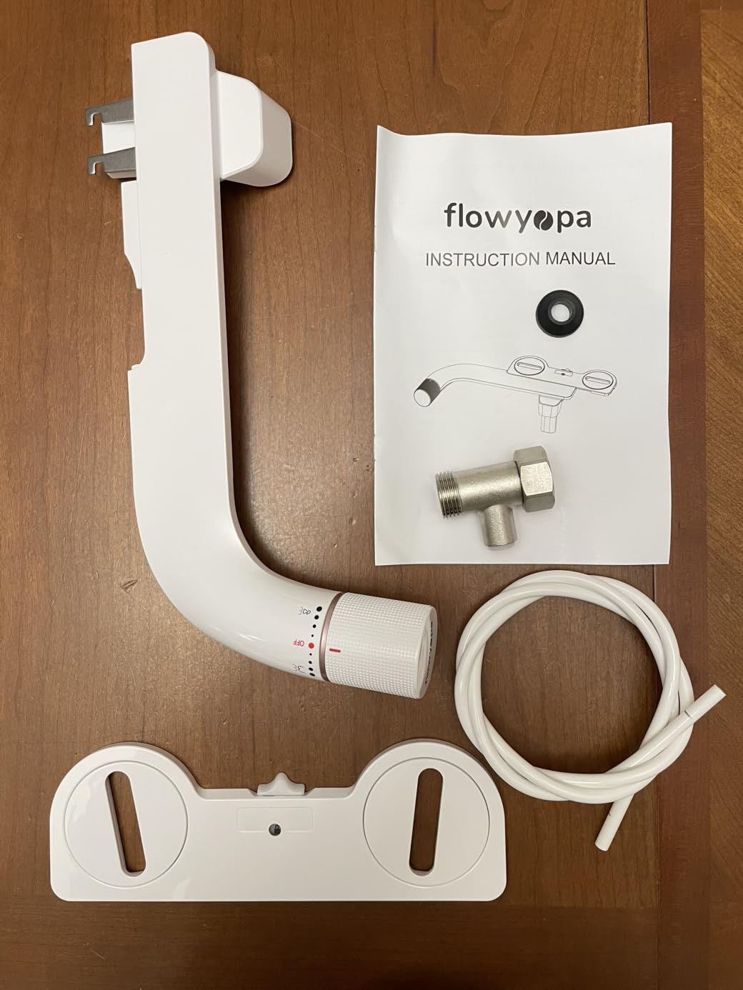 Ultra-Slim Bidet Attachment for Toilet Easy to install - Dual Nozzle (Frontal & Rear Wash) with Adjustable Cold Water Pressure - Fresh Cleanliness Home Gifts for Women (black) - Customer Photo 2