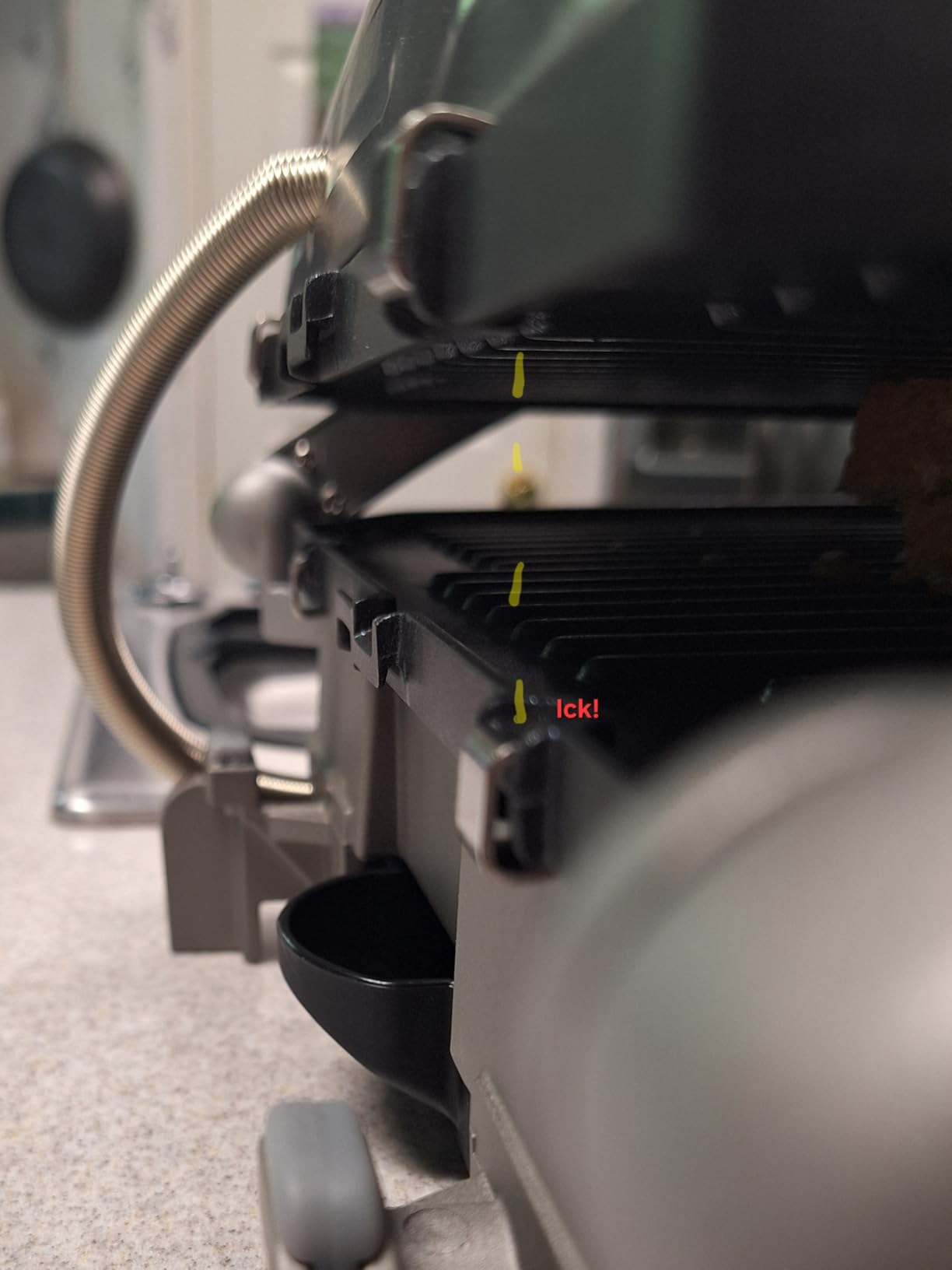 Cuisinart Griddler Indoor Grill, Panini Press, Sandwich Maker & More, 5-in-1 Grilling, Dishwasher-Safe Nonstick Cooking Plates, GR-4NNAS, Stainless Steel - Customer Photo 5