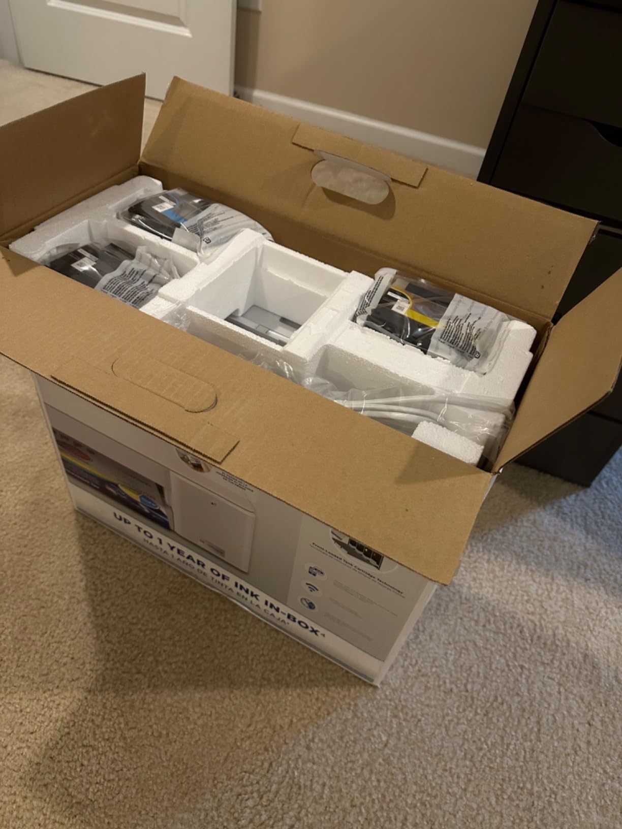 Brother INKvestment 1365 Wireless Color Inkjet All-in-One Printer with Automatic Duplex Printing and 1.8